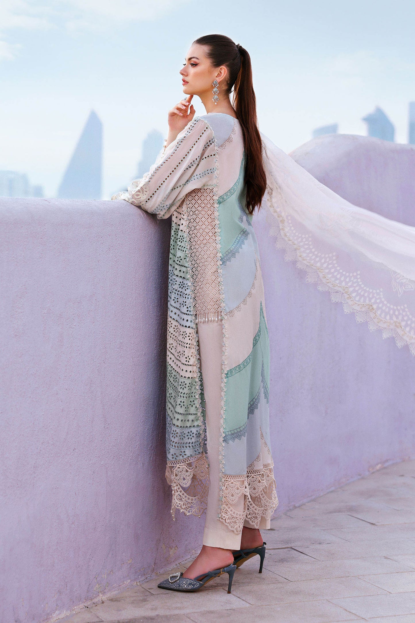 Embroidered Lawn Suit