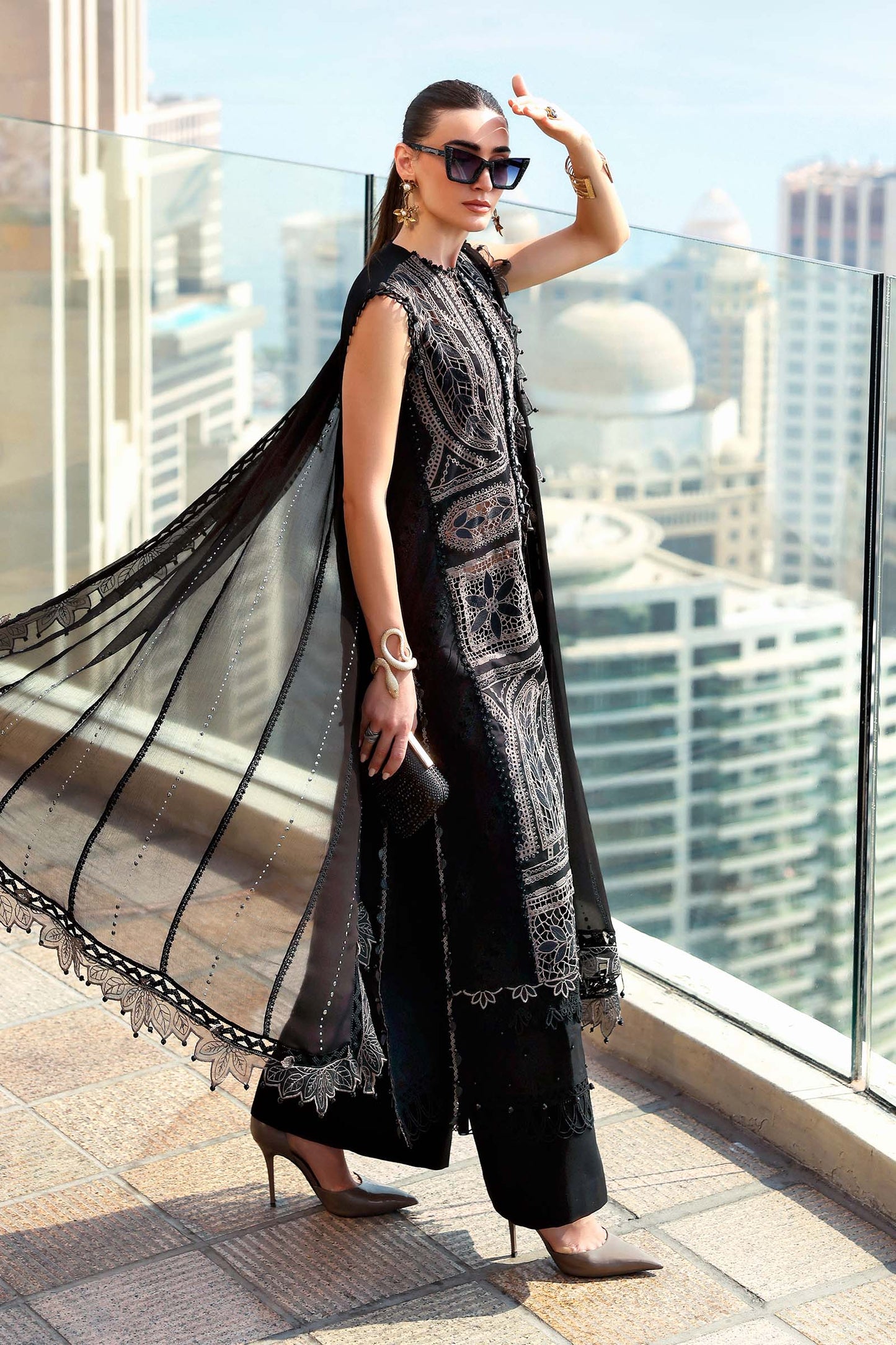 Embroidered Lawn Suit