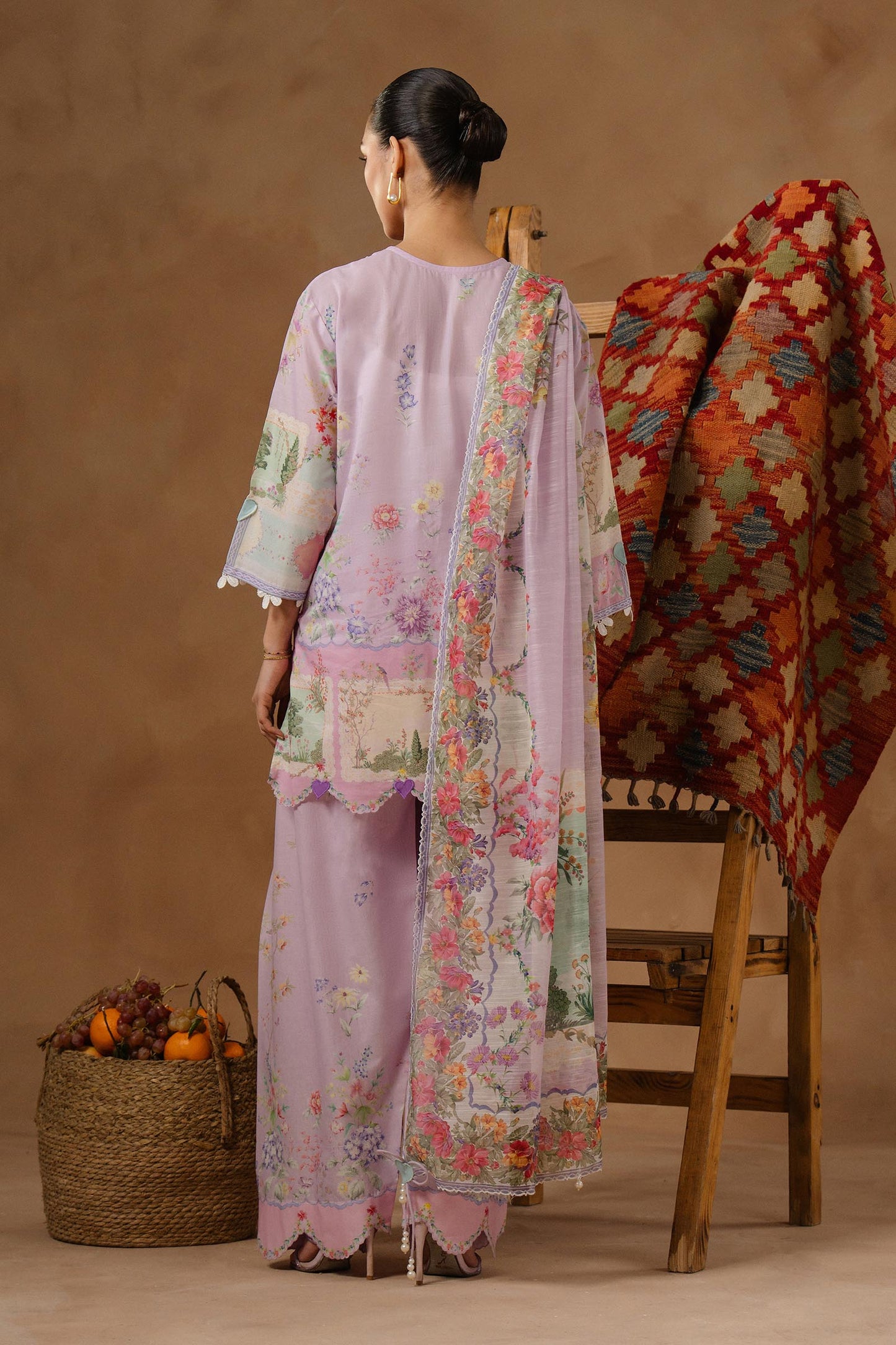Muzlin Lawn 3 Piece Suit