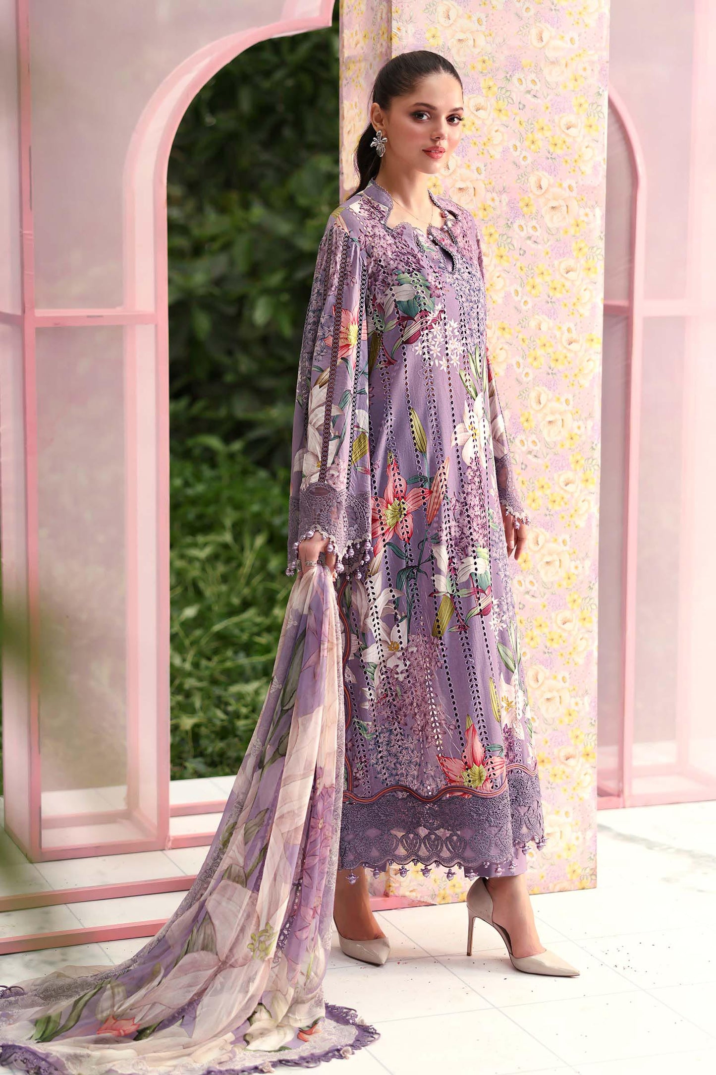 Embroidered Lawn Suit