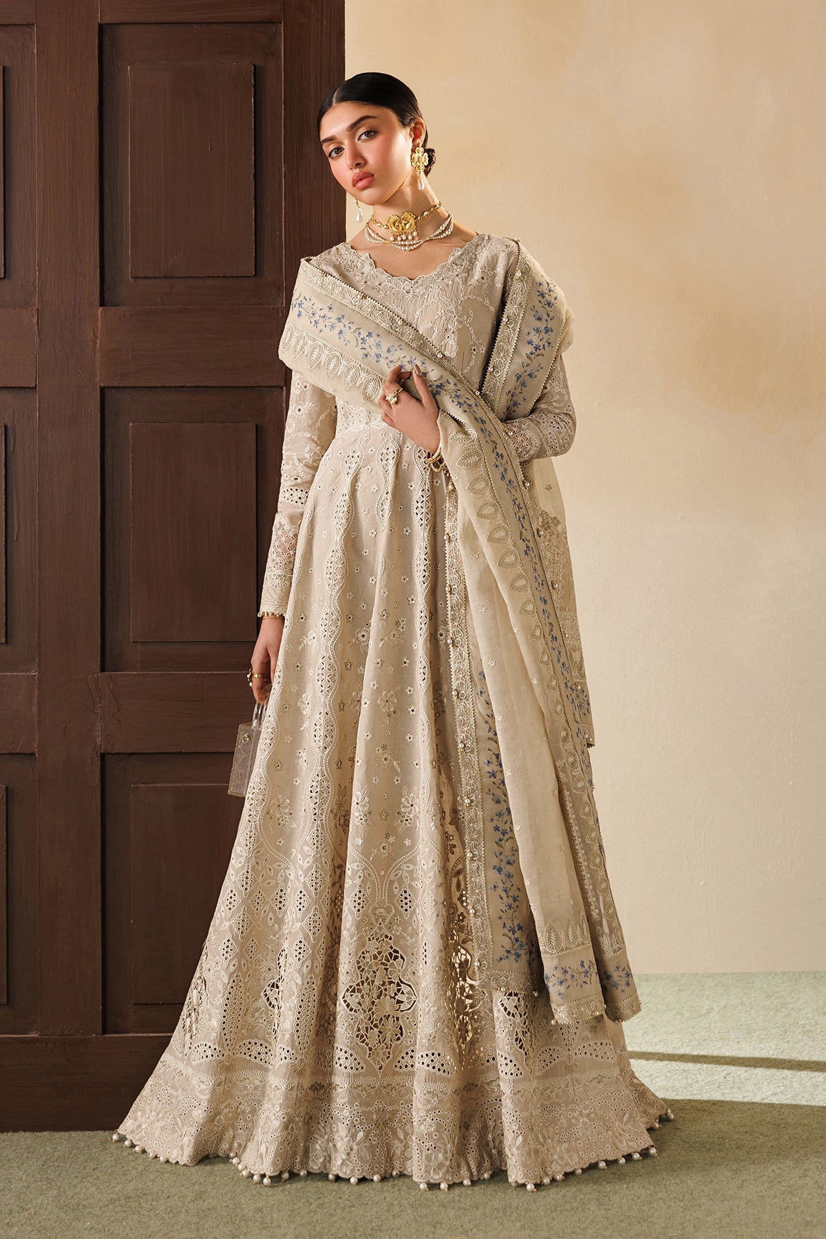 EMBROIDERED LAWN EL26-D03