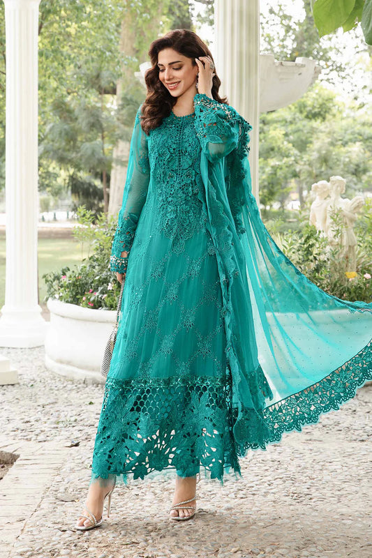 Embroidered Chiffon Suit | MPC-24-105