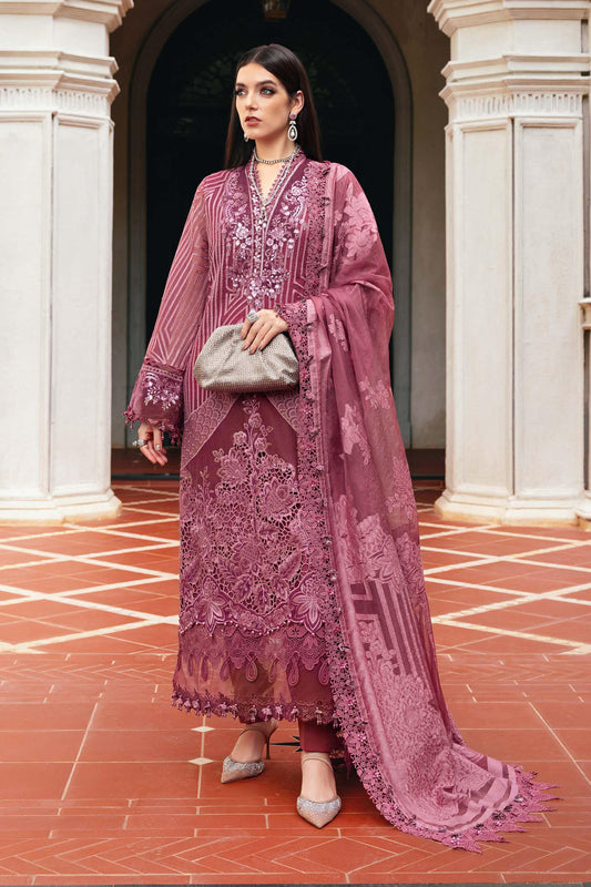 3 Pc Embroidered Organza Suit