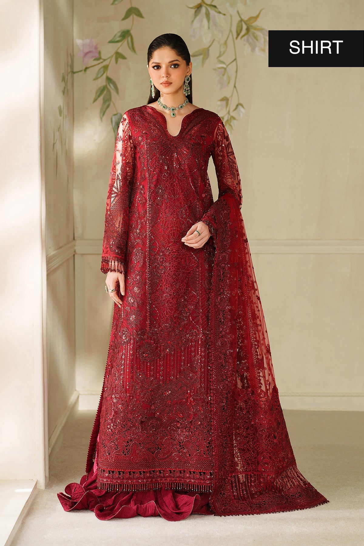 EMBROIDERED NET CH14-01