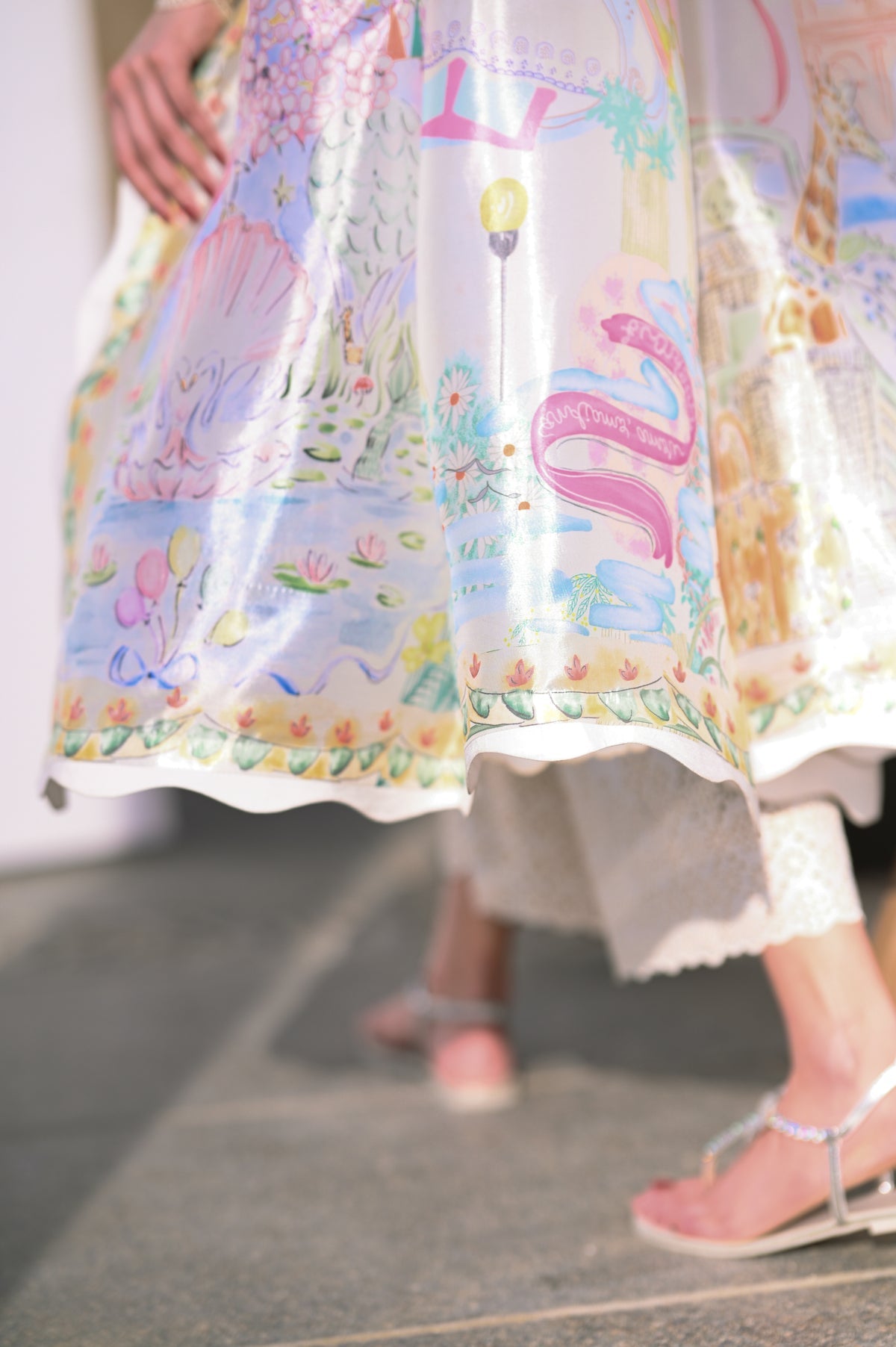 IVORY LUXURY EMBROIDERED LAWN SET (NEL-26604) LUXURY LAWN X EID 2026