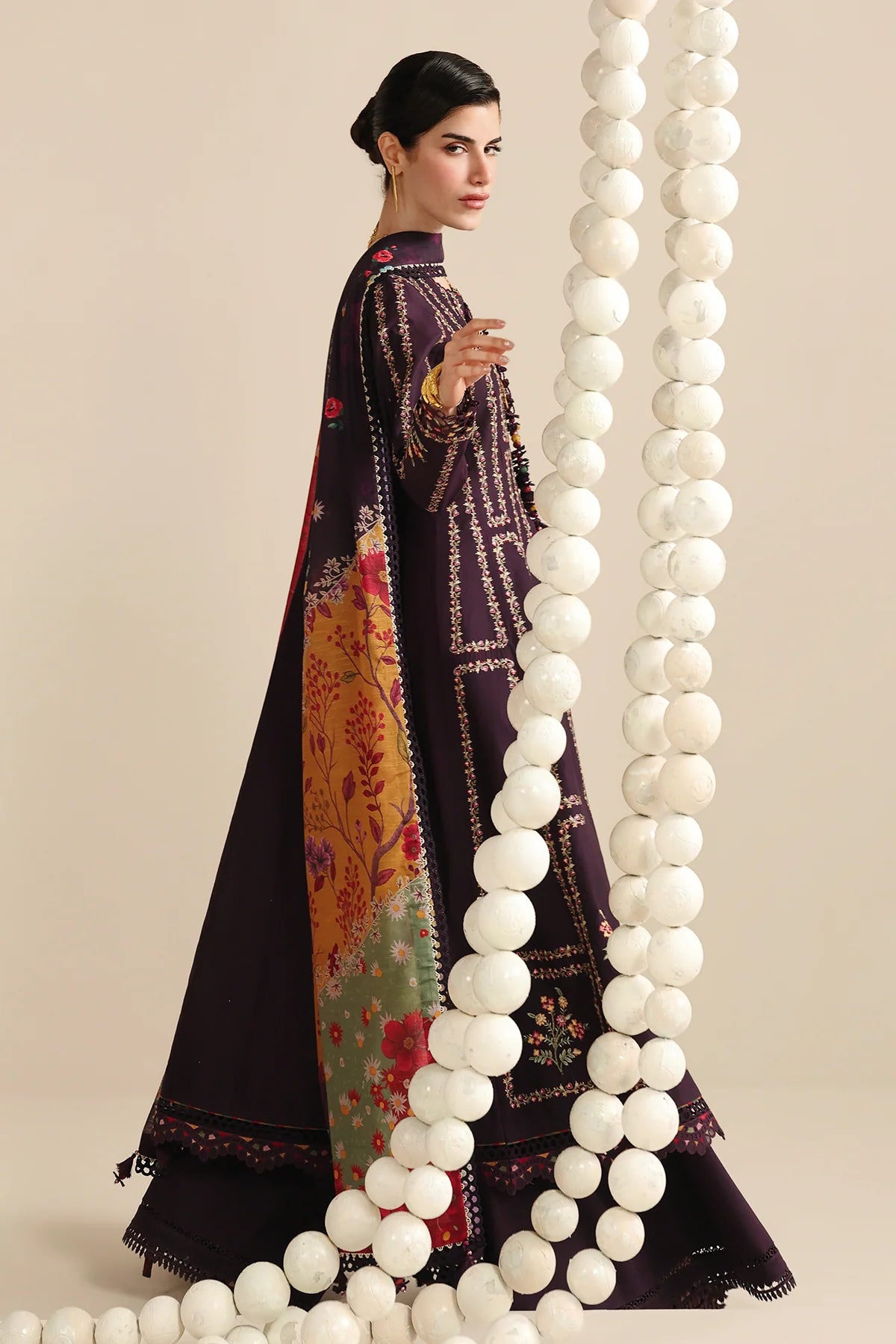 EMBROIDERED LAWN IL26-D06