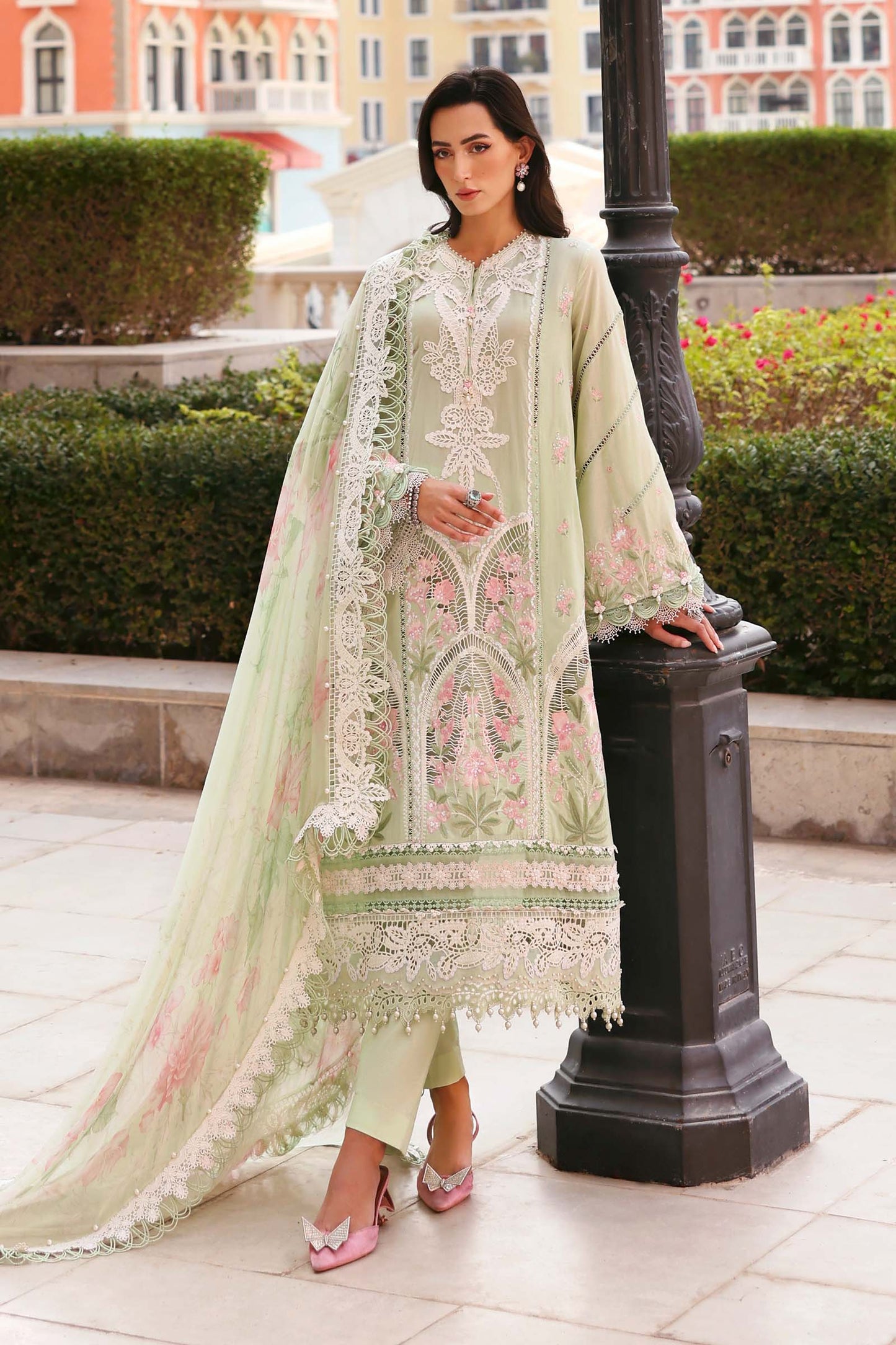 Embroidered Lawn Suit