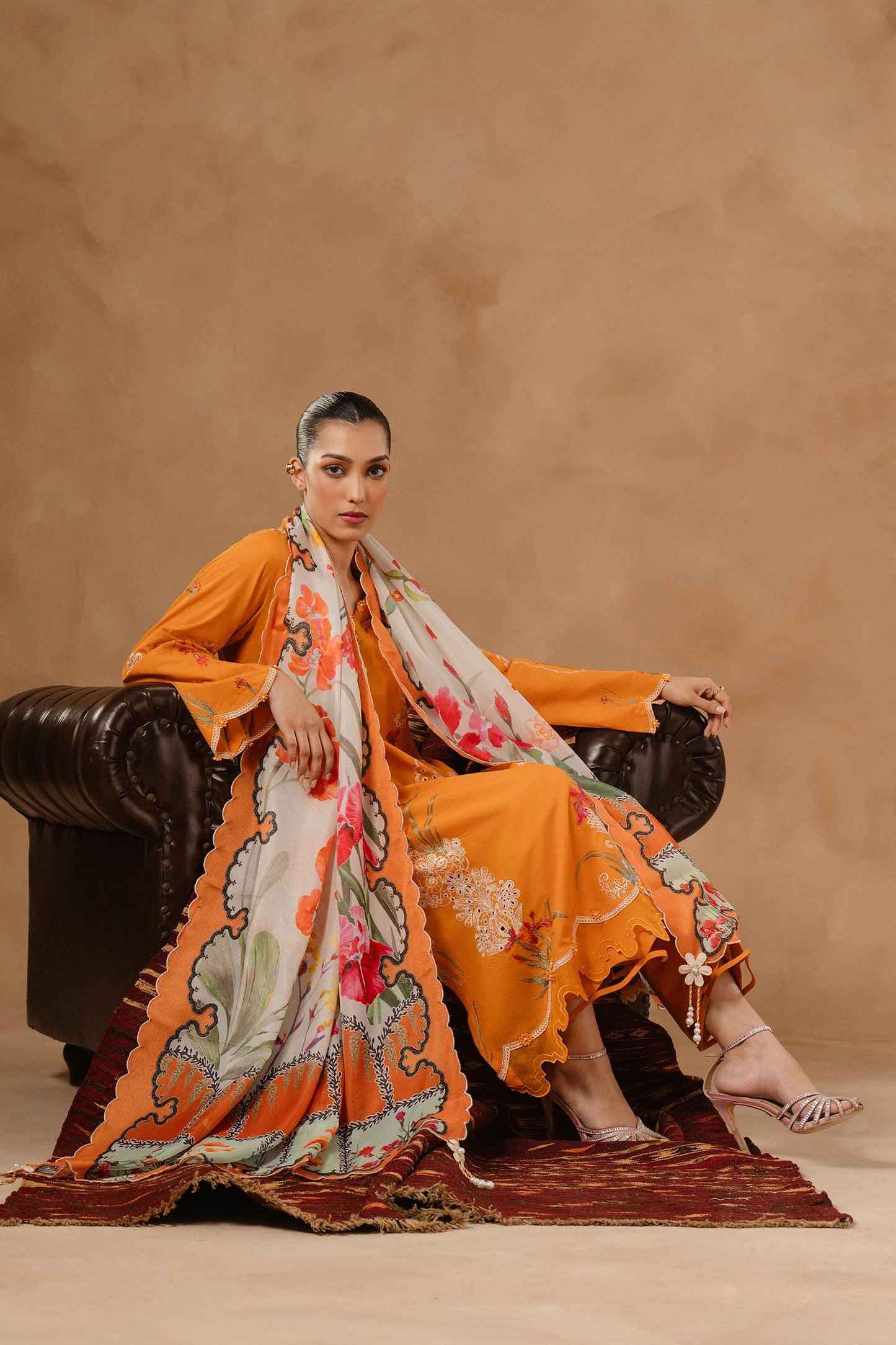 Muzlin Lawn 3 Piece Suit