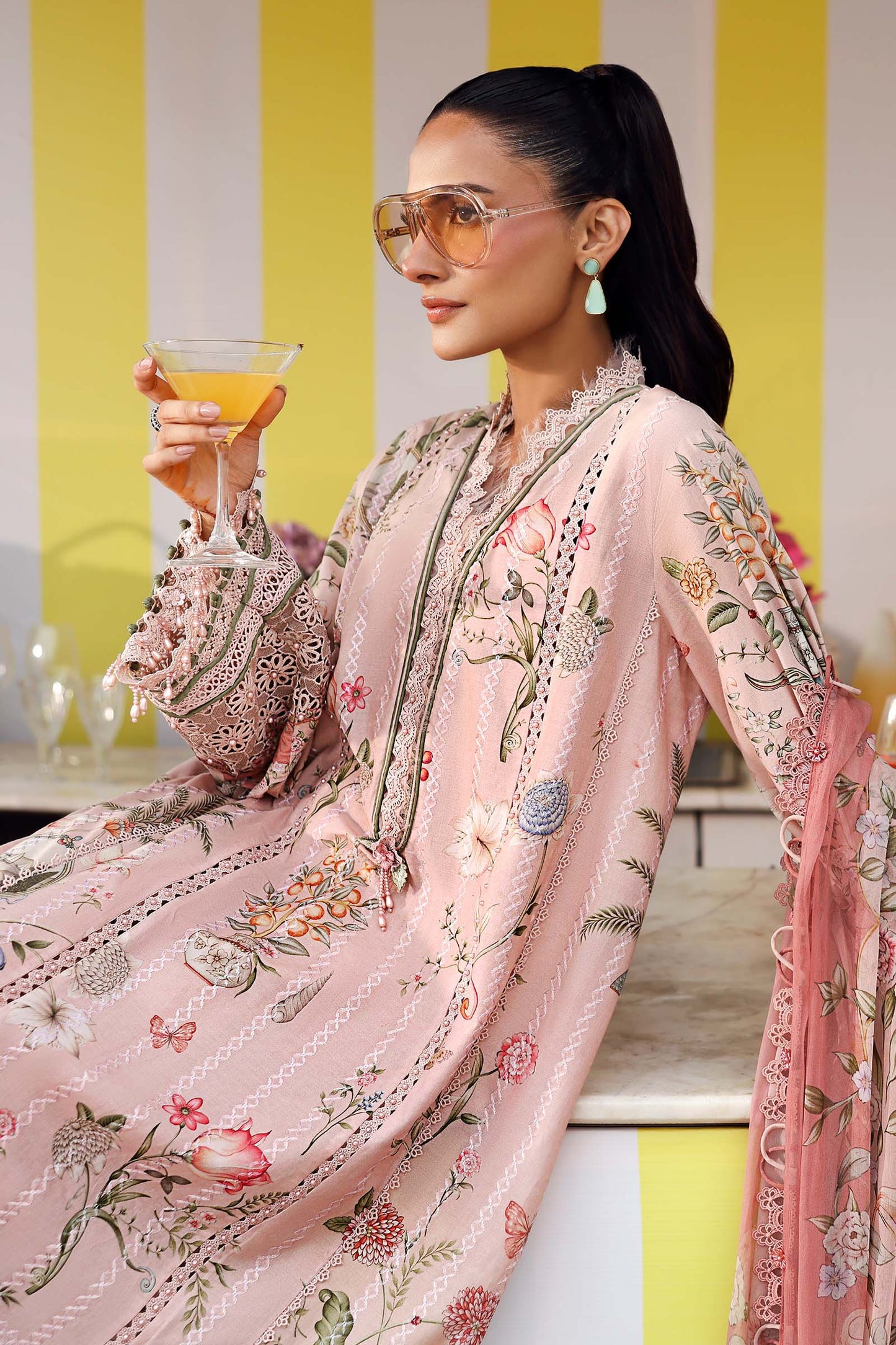 Embroidered Lawn Suit