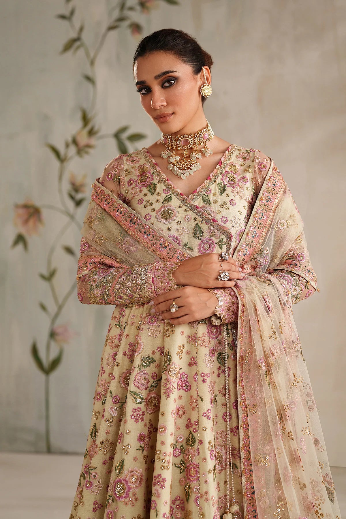 EMBROIDERED NET UF-4371