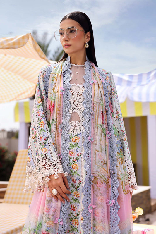 3 Piece Embroidered Lawn Suit