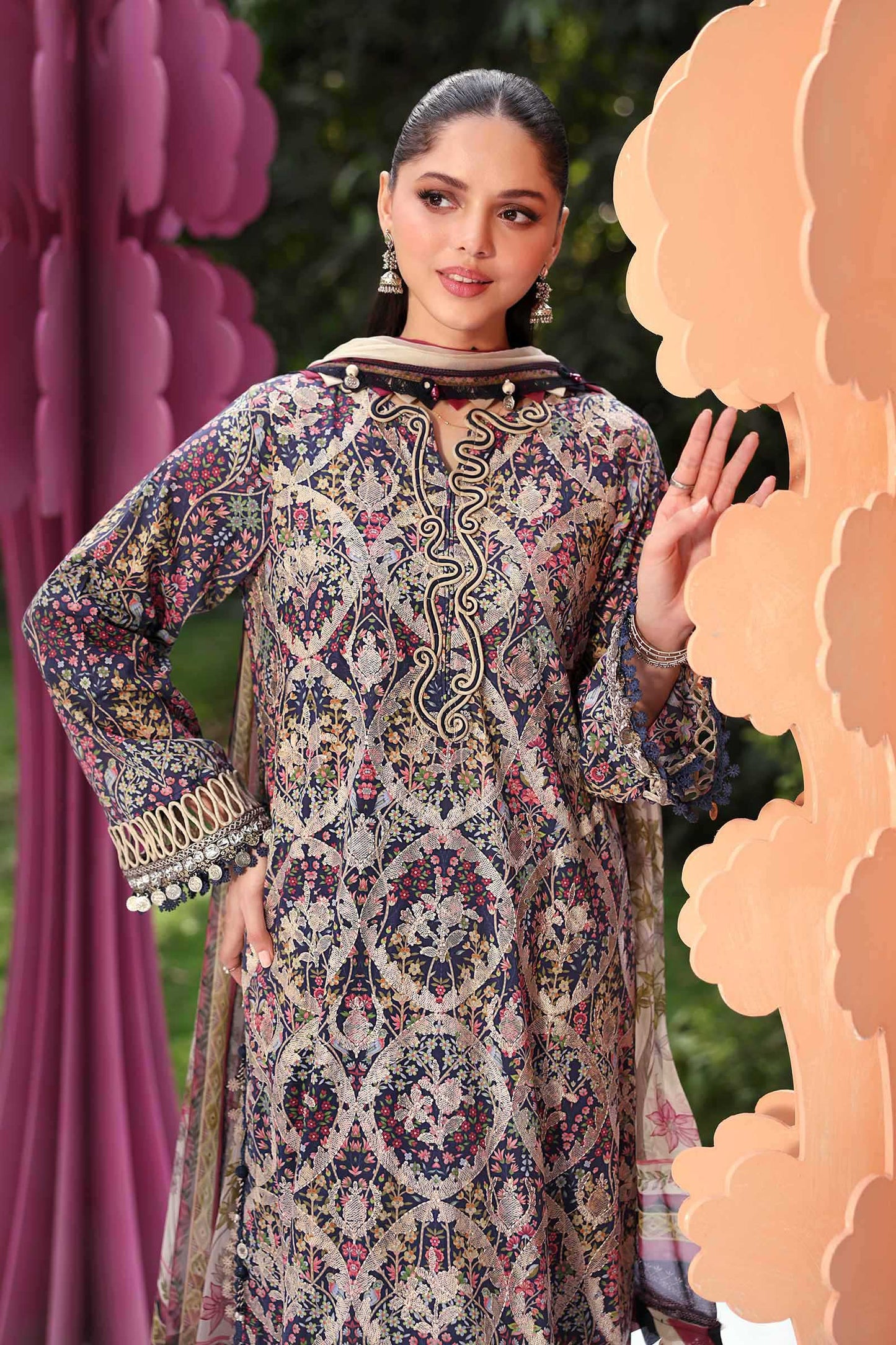 3 Piece Embroidered Lawn Suit