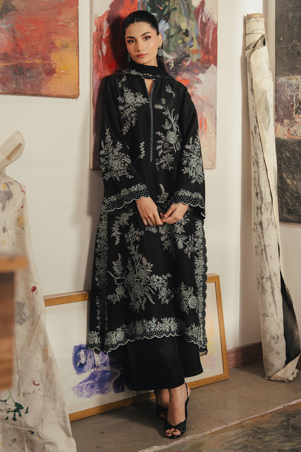Noirah - 3 Piece Silk RTW