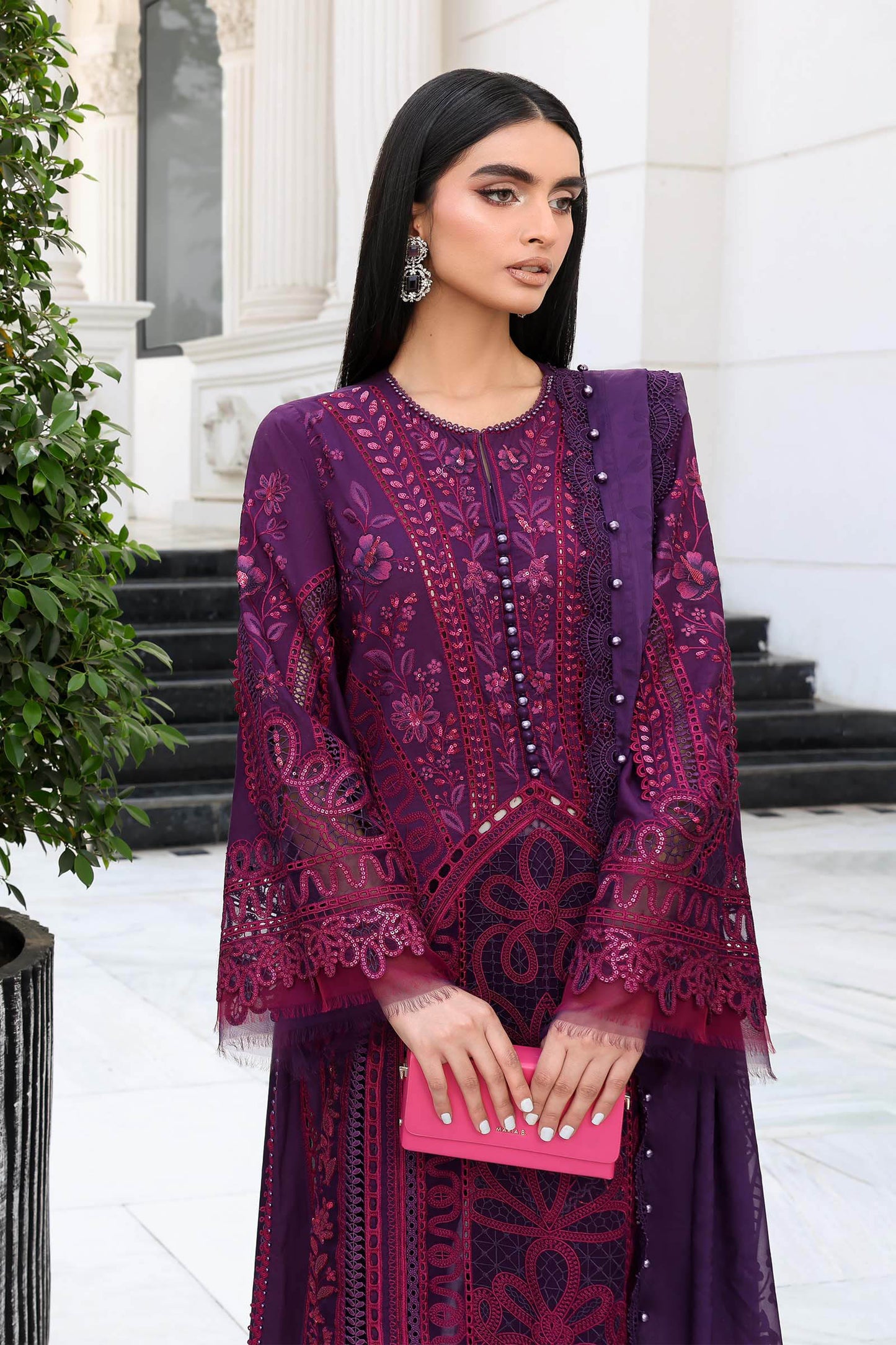 3 Piece Embroidered Lawn Suit