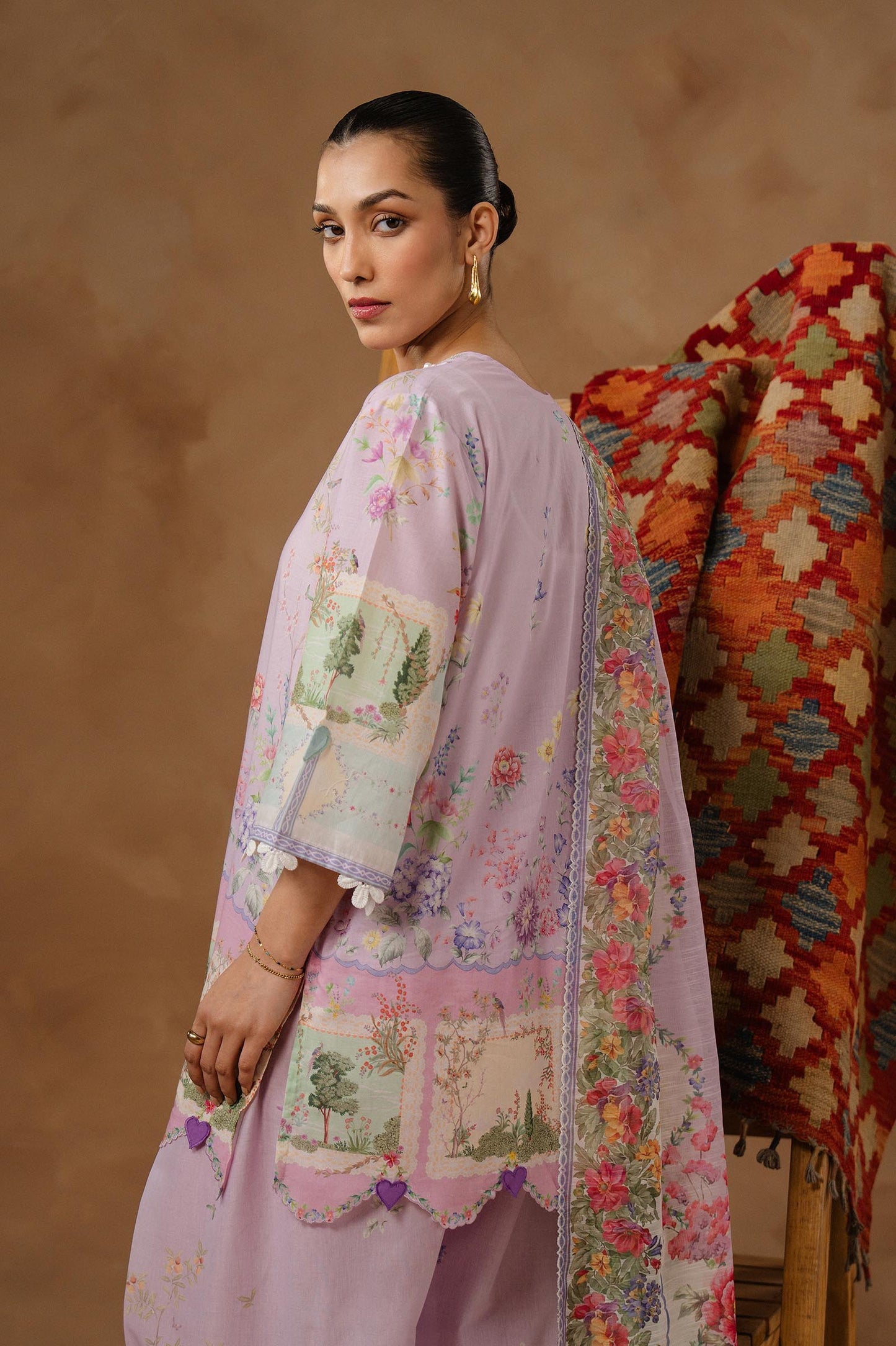 Muzlin Lawn 3 Piece Suit