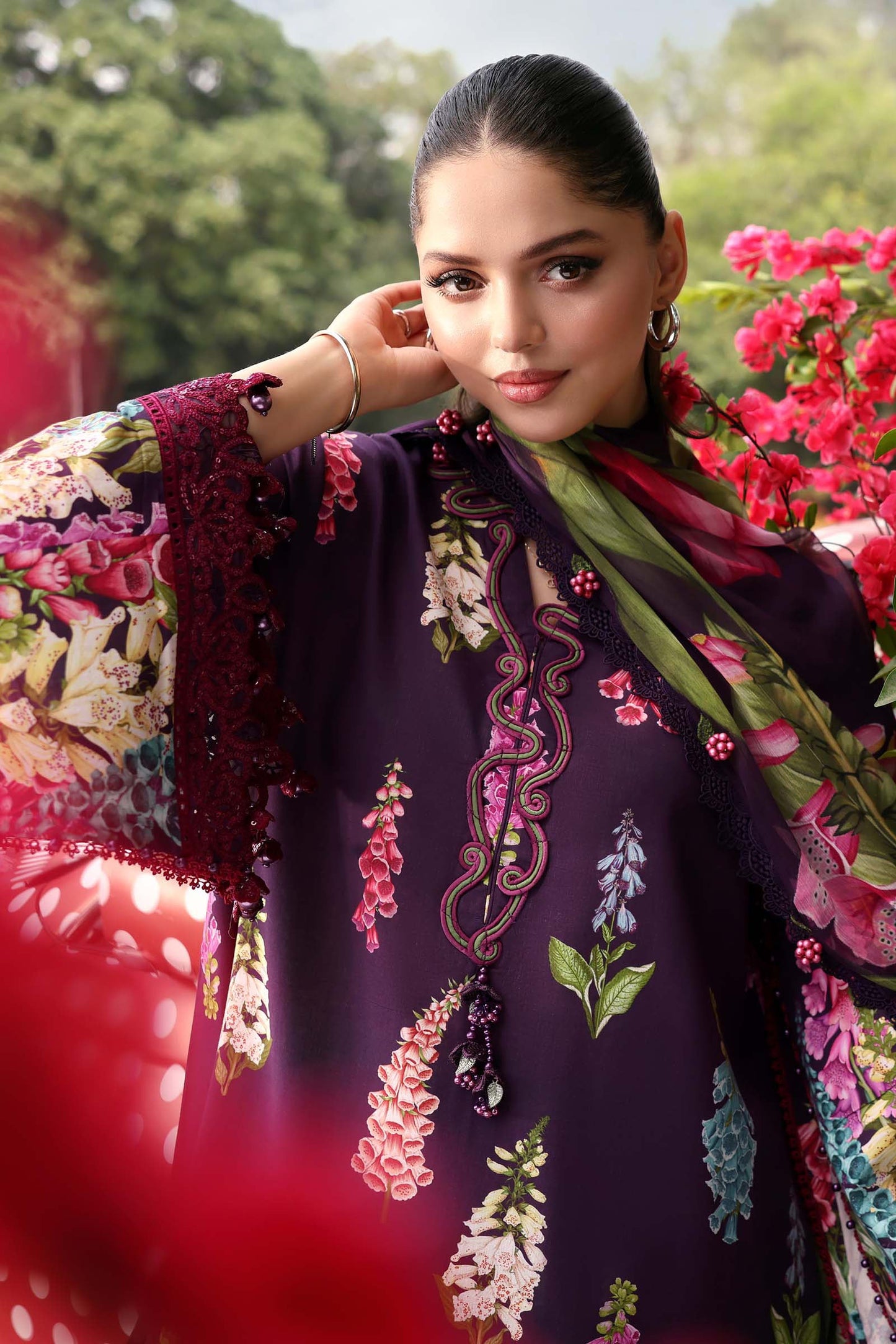 Embroidered Lawn Suit