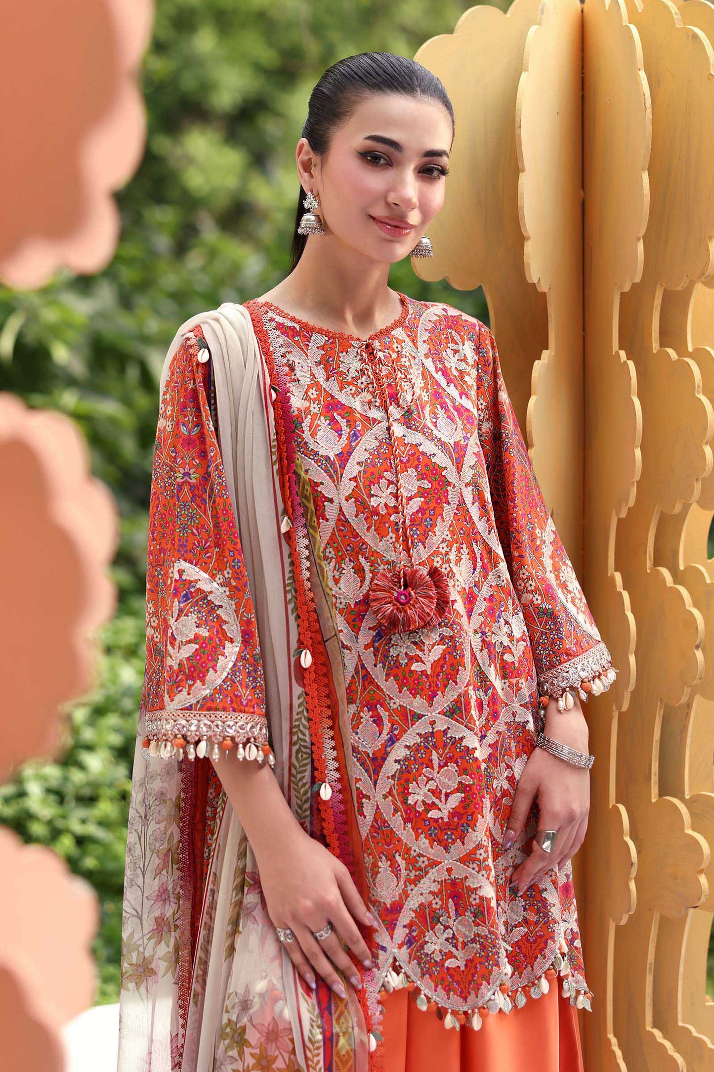 Embroidered Lawn Suit