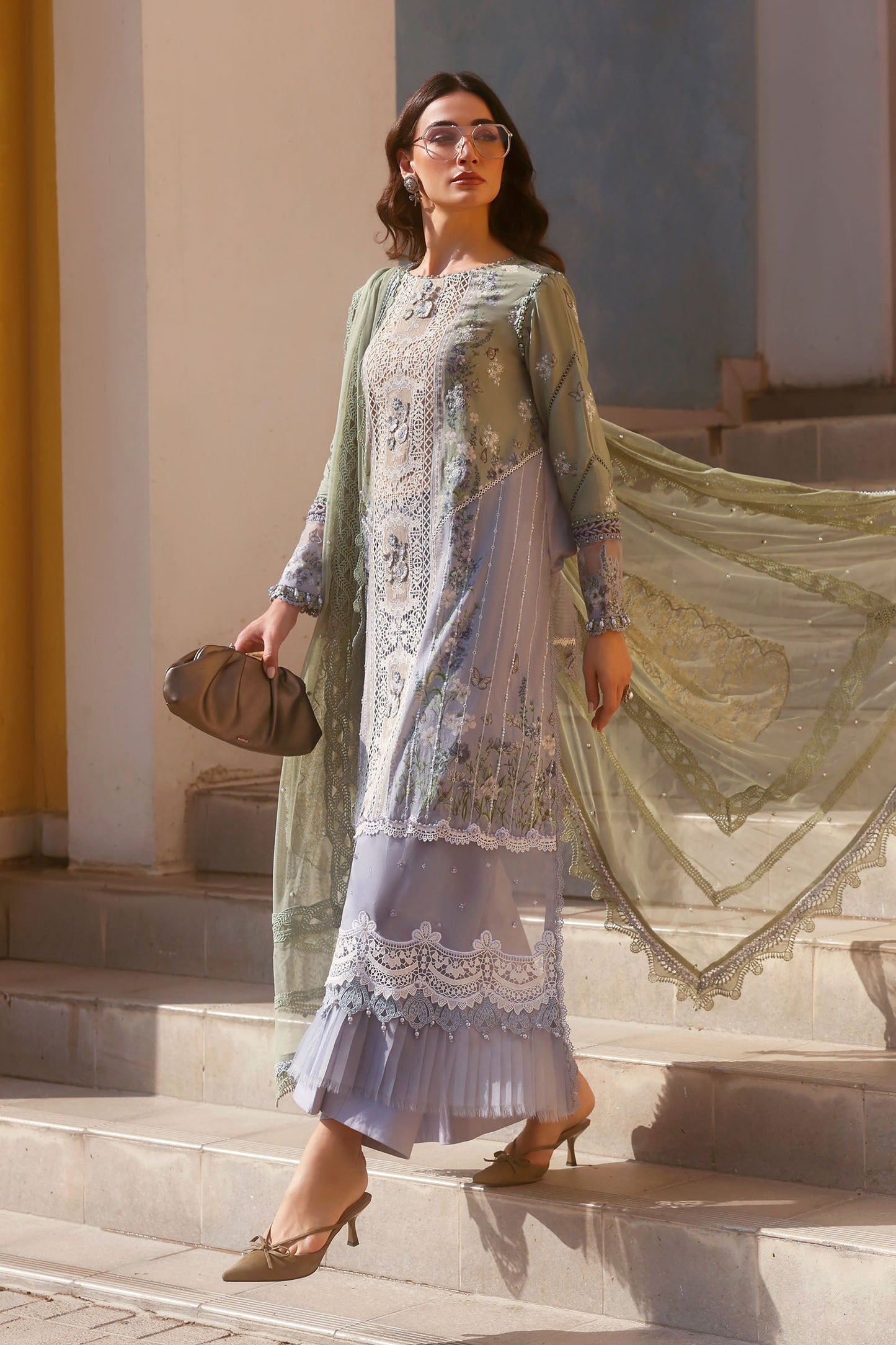 Embroidered Lawn Suit
