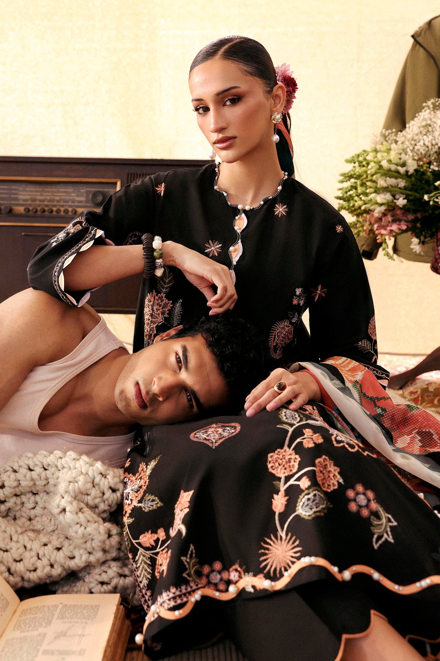 Muzlin Lawn 3 Piece Suit