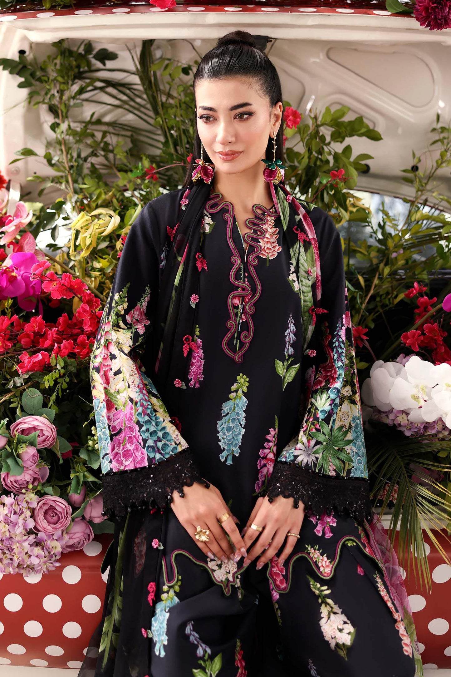 Embroidered Lawn Suit