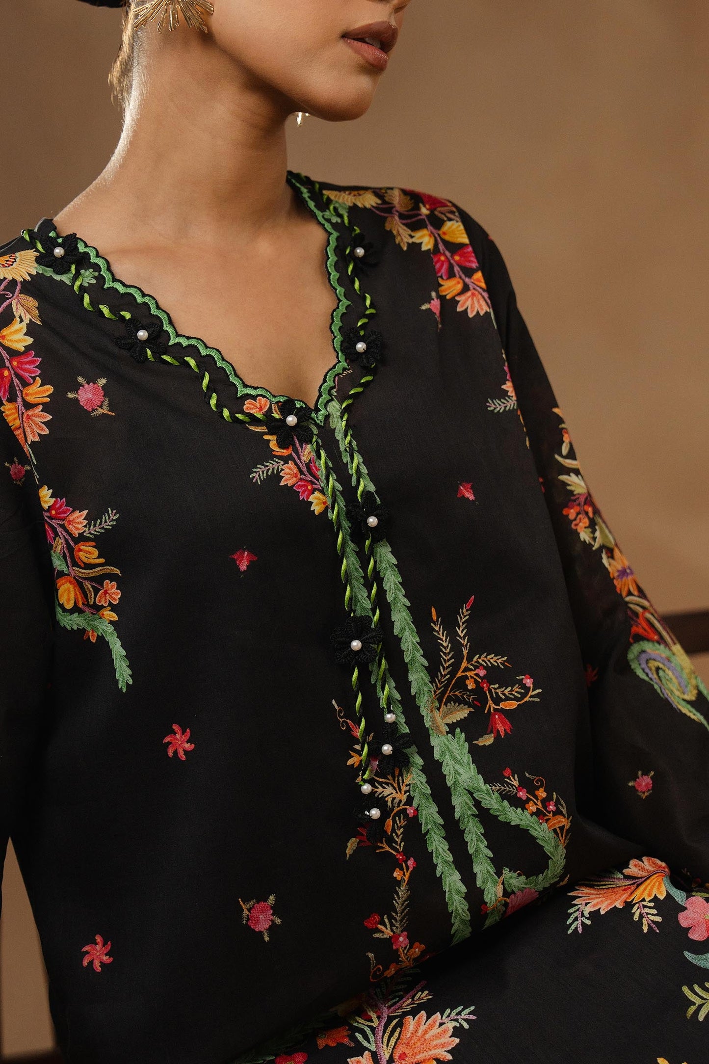 Muzlin Lawn 3 Piece Suit