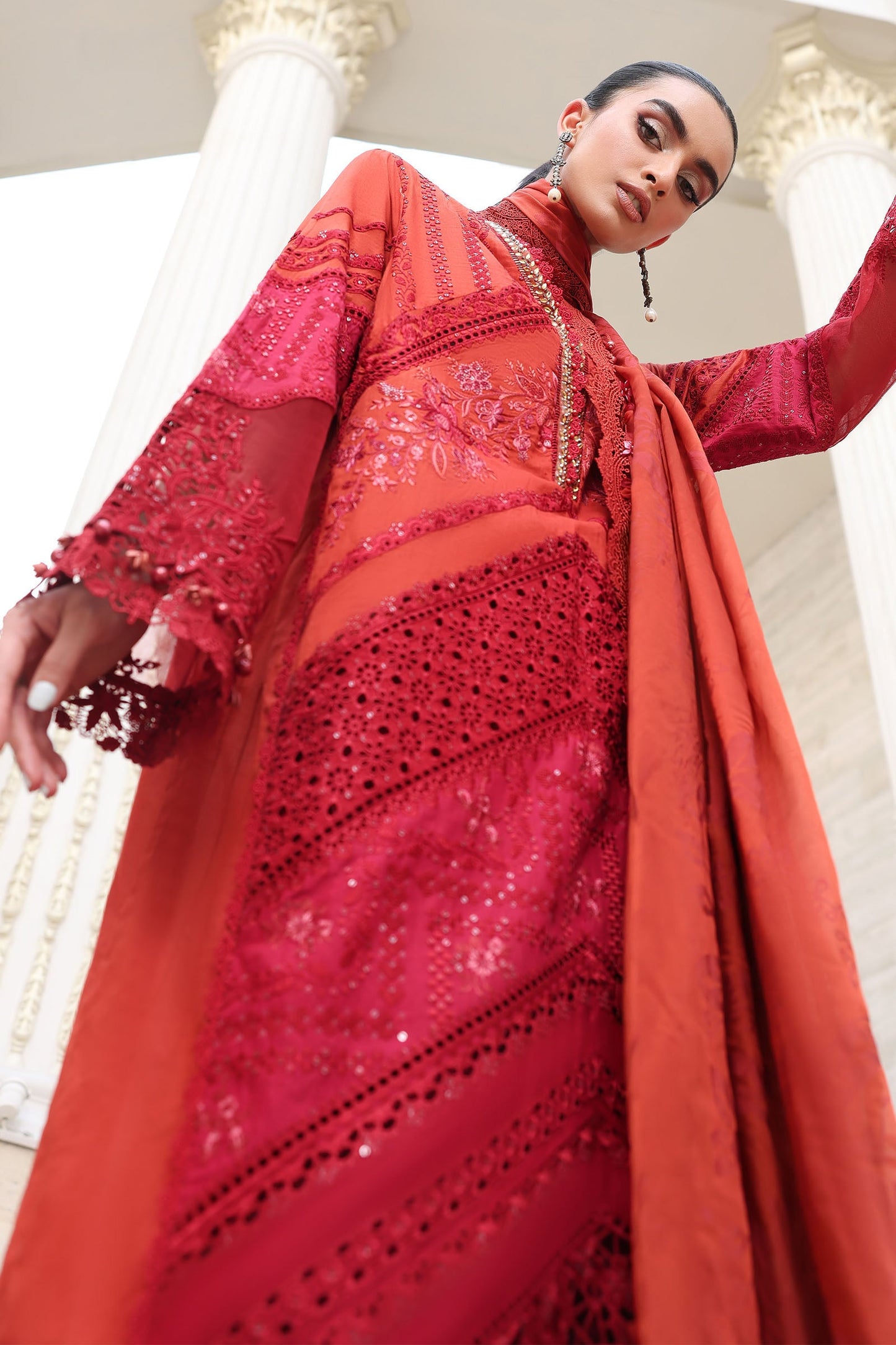 3 Piece Embroidered Lawn Suit