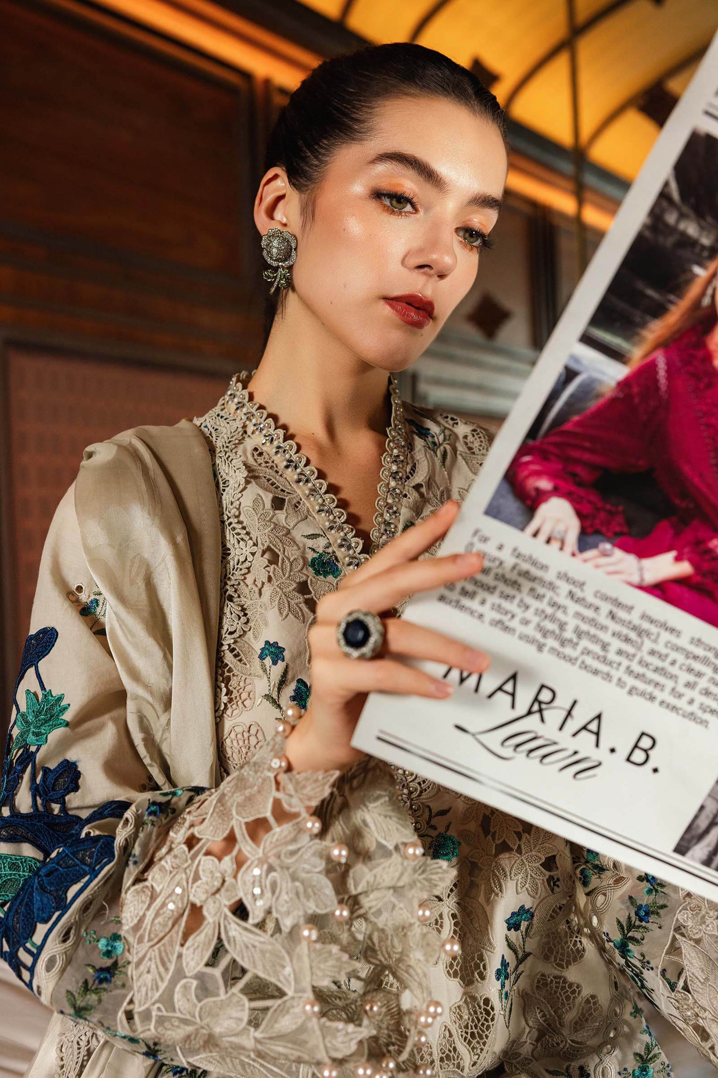 3 Piece Embroidered Lawn Suit