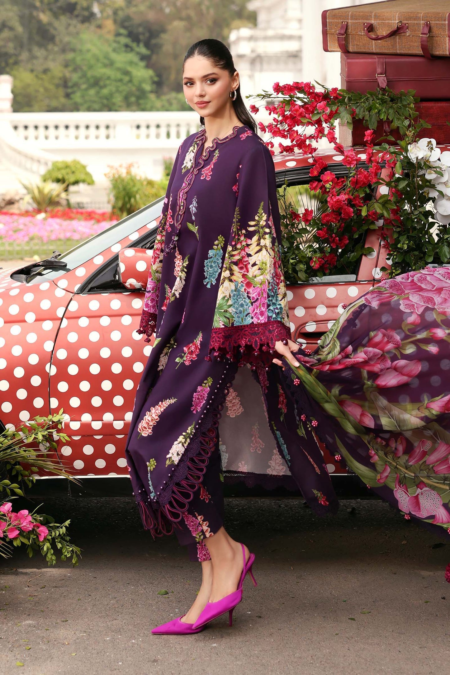 Embroidered Lawn Suit