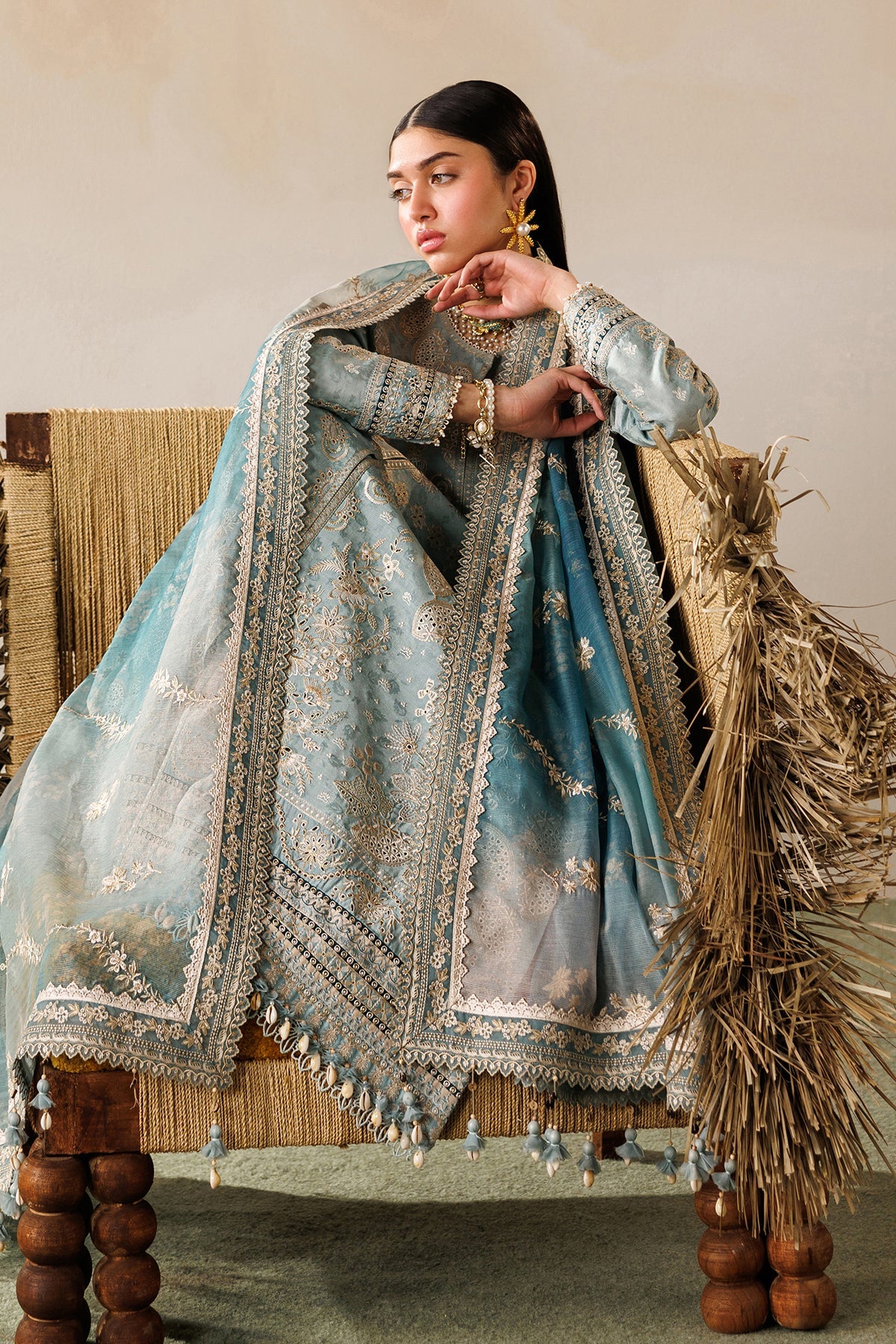 EMBROIDERED LAWN EL26-D01