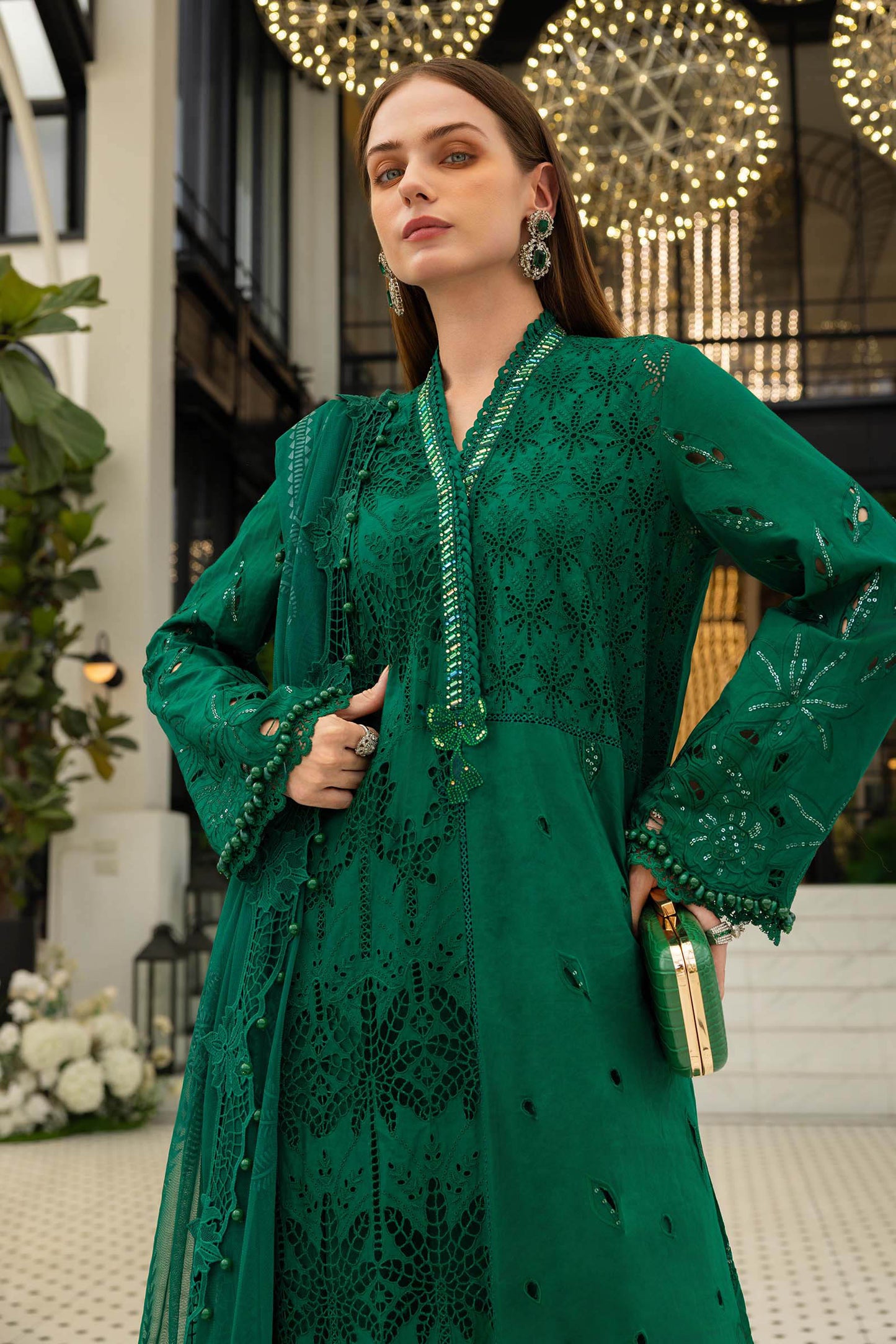 3 Piece Embroidered Lawn Suit
