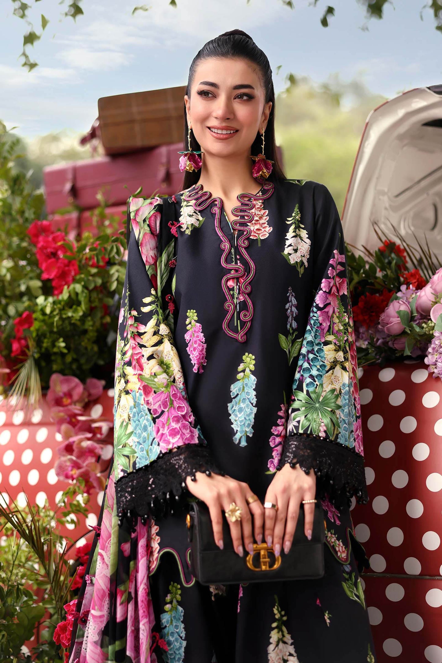 Embroidered Lawn Suit