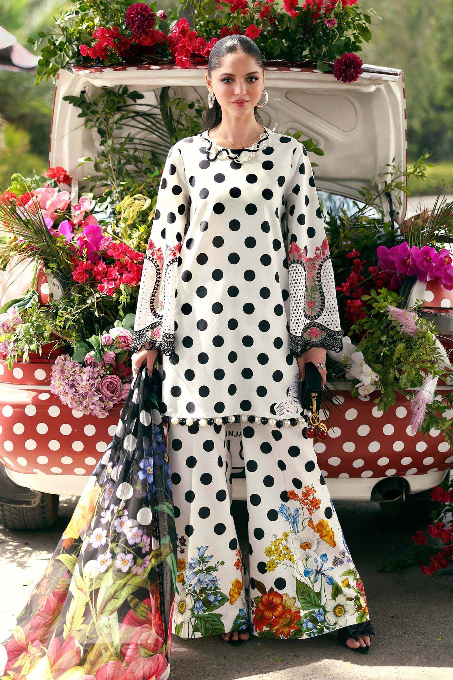 Embroidered Lawn Suit