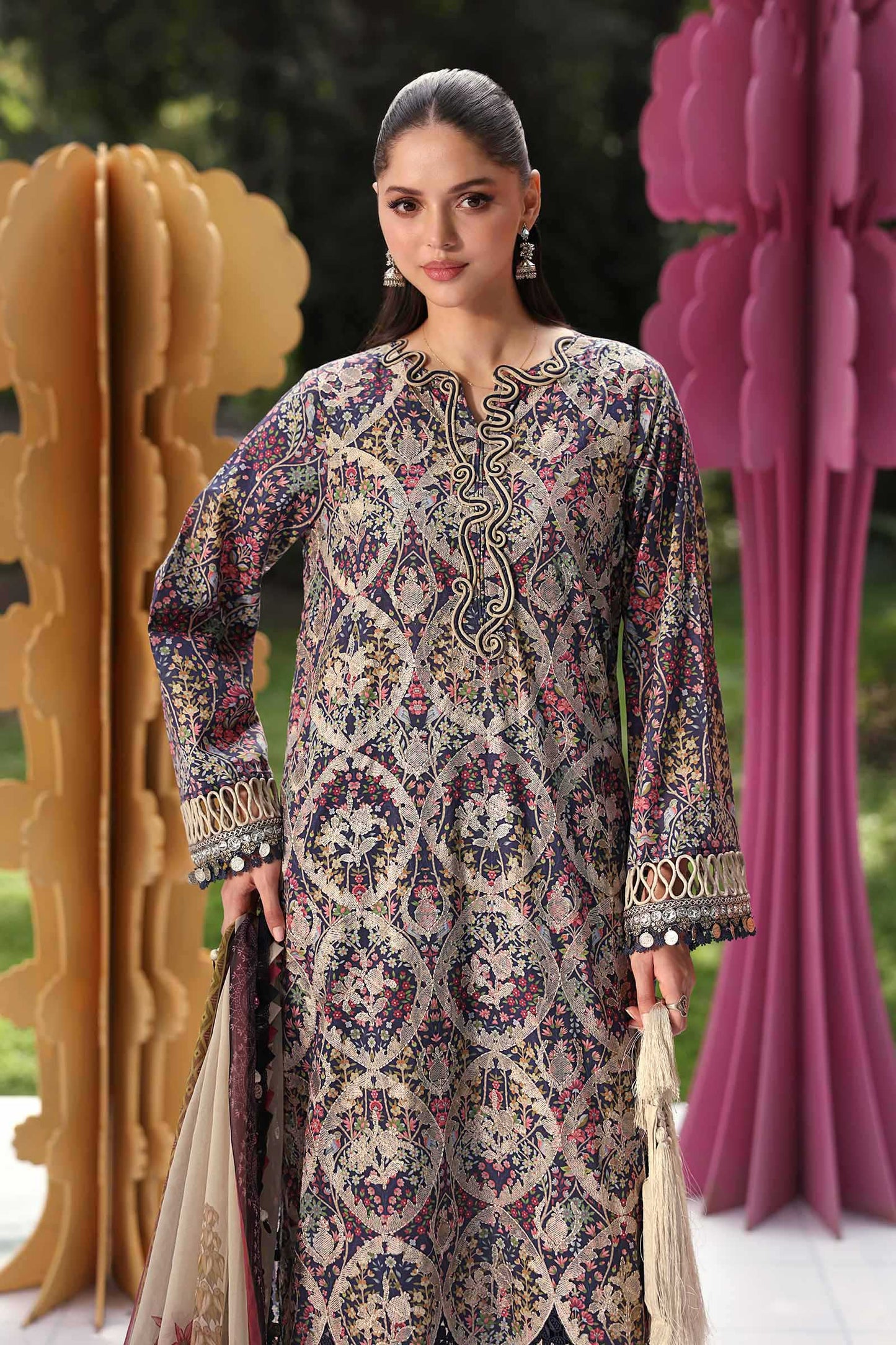 Embroidered Lawn Suit