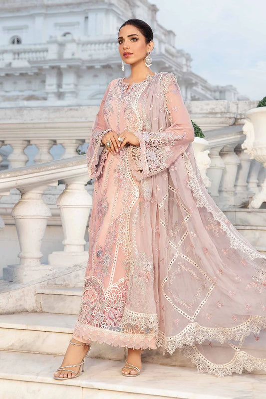 Embroidered Chiffon Suit | MPC-24-106