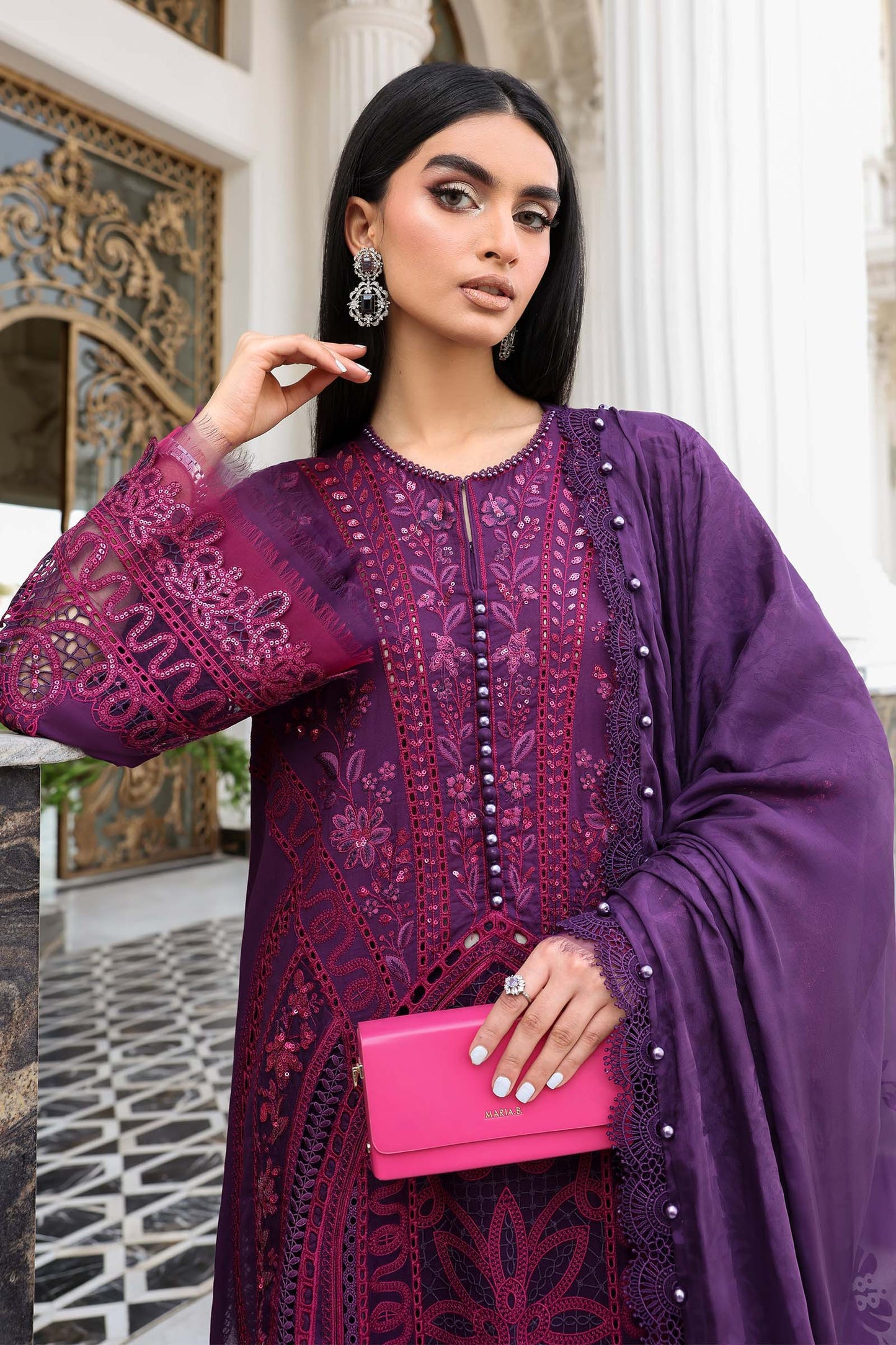 3 Piece Embroidered Lawn Suit
