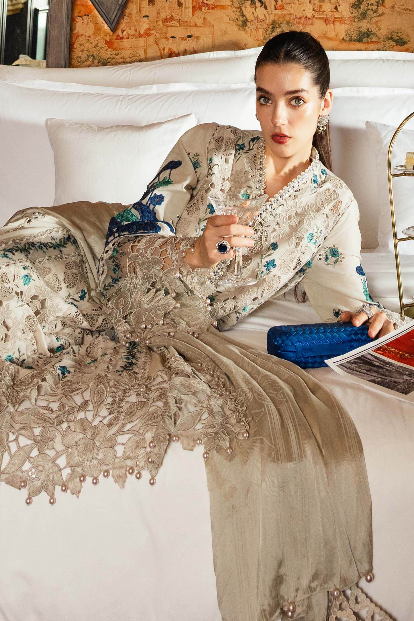 3 Piece Embroidered Lawn Suit
