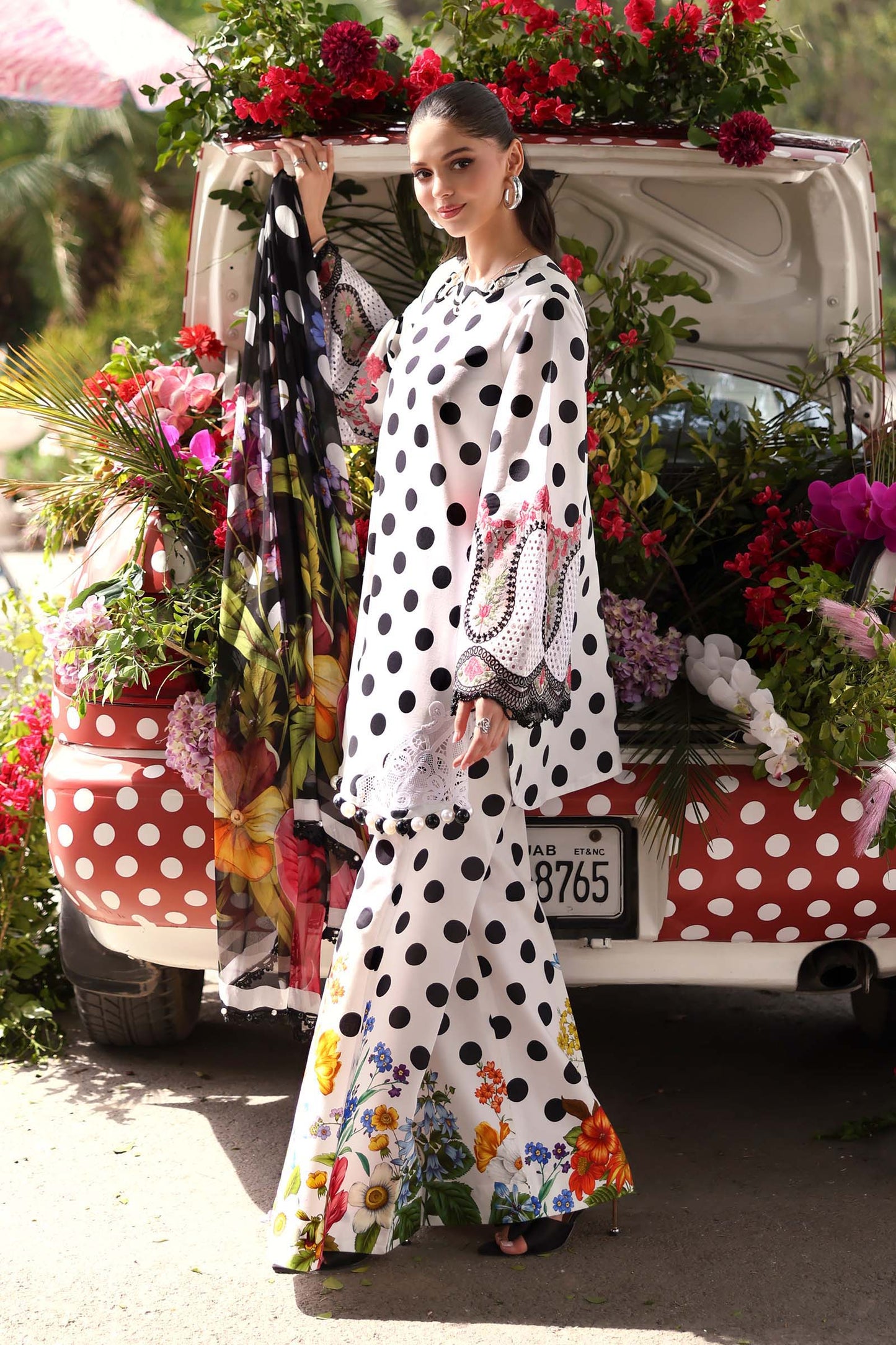 Embroidered Lawn Suit
