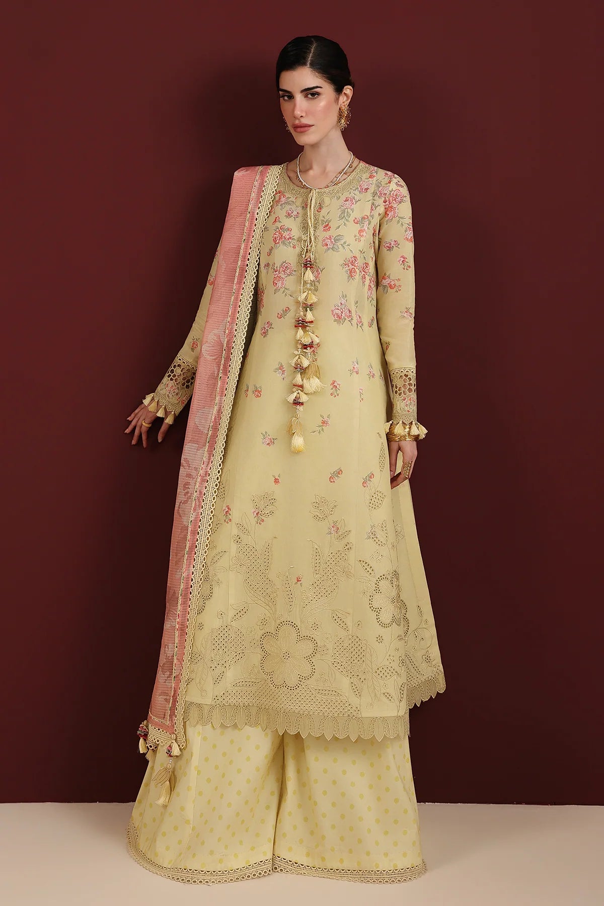EMBROIDERED LAWN IL26-D07
