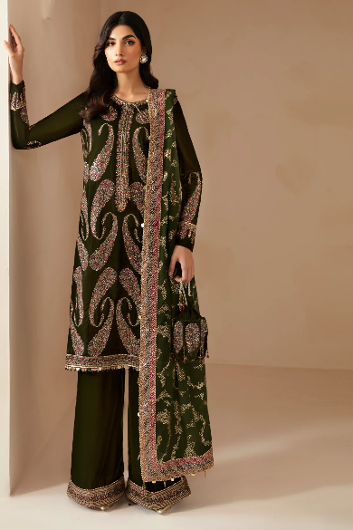 EMBROIDERED VELVET FORMAL VF-2023