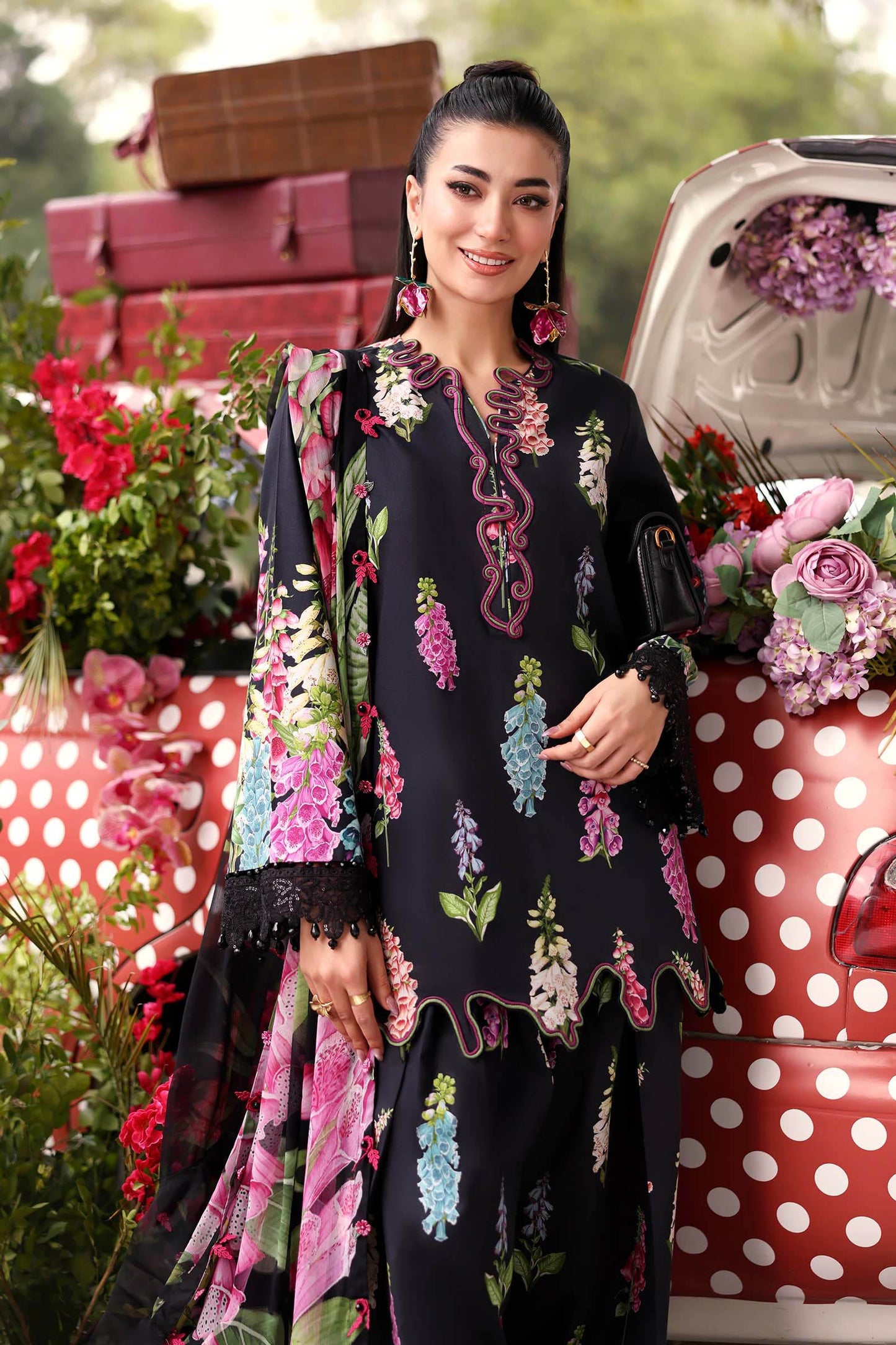Embroidered Lawn Suit