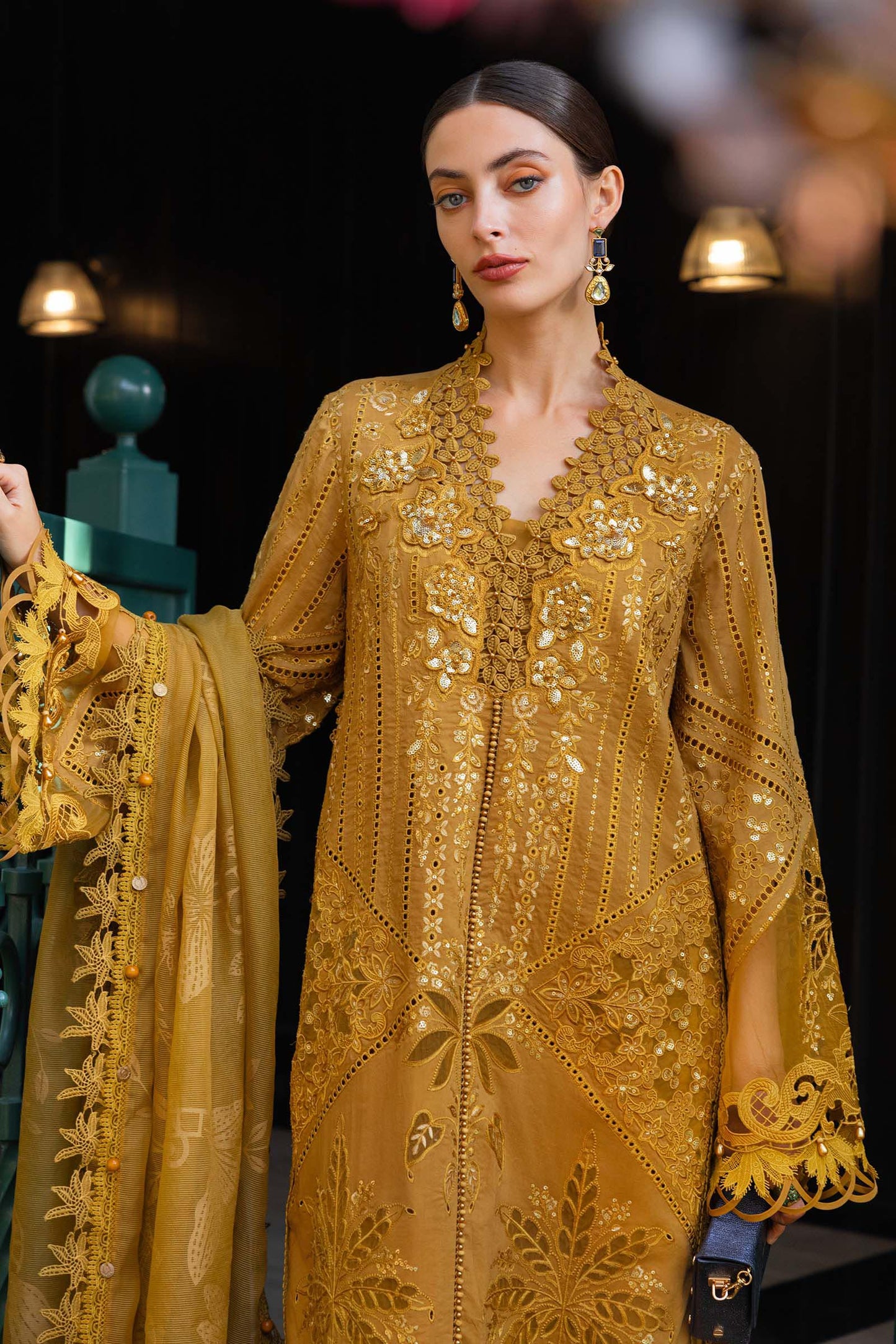 3 Piece Embroidered Lawn Suit