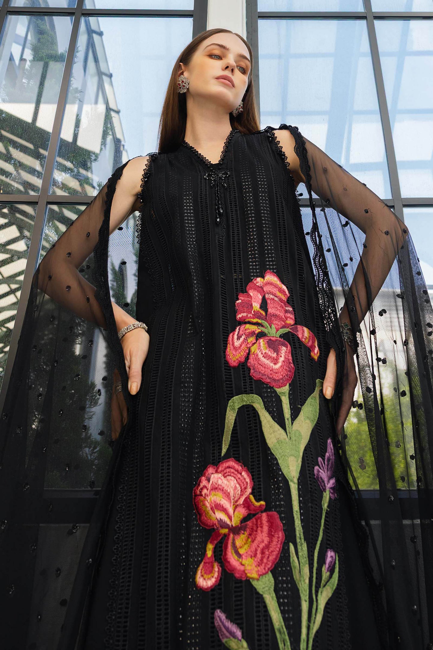 3 Piece Embroidered Lawn Suit