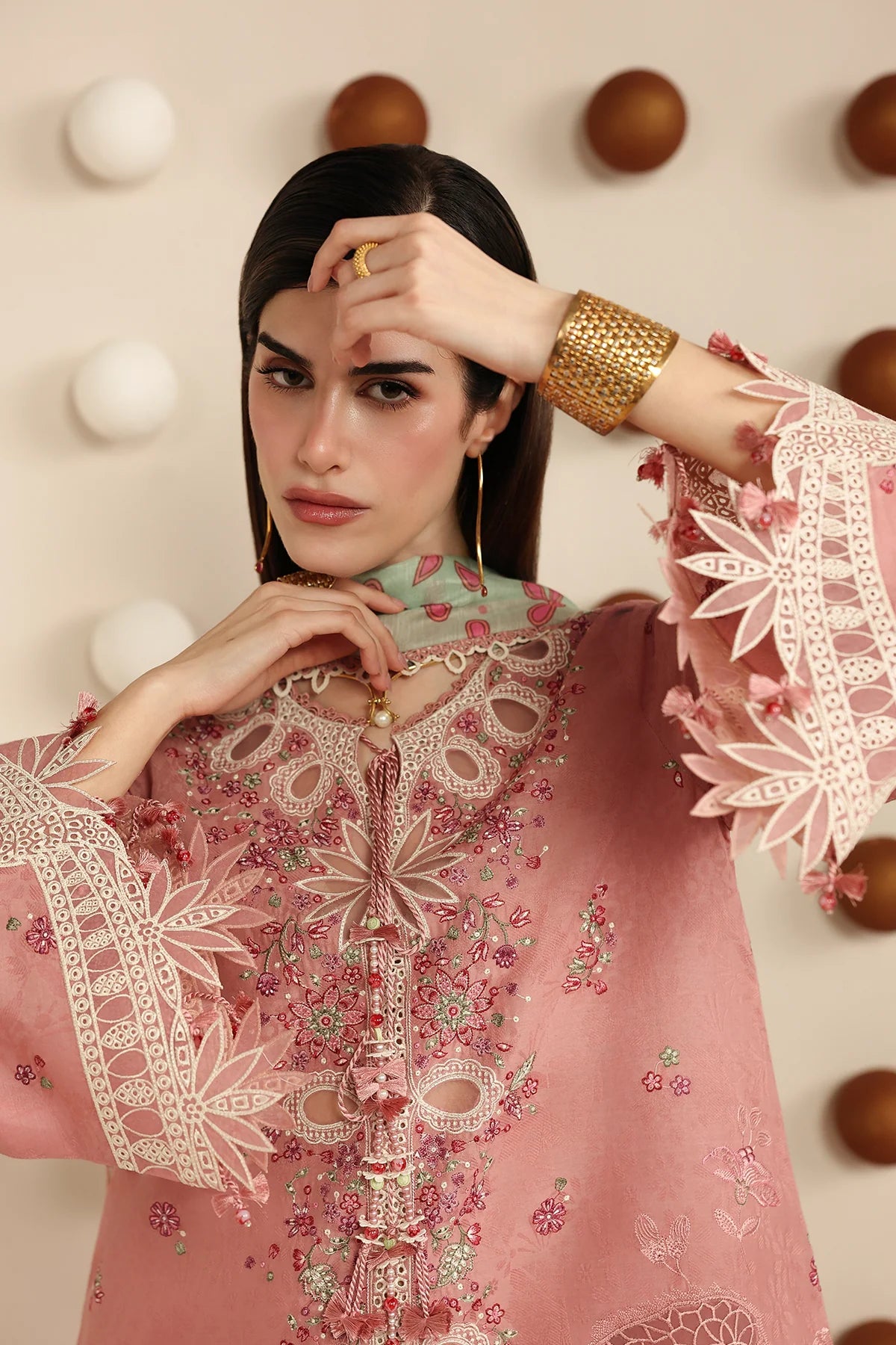 EMBROIDERED LAWN IL26-D04