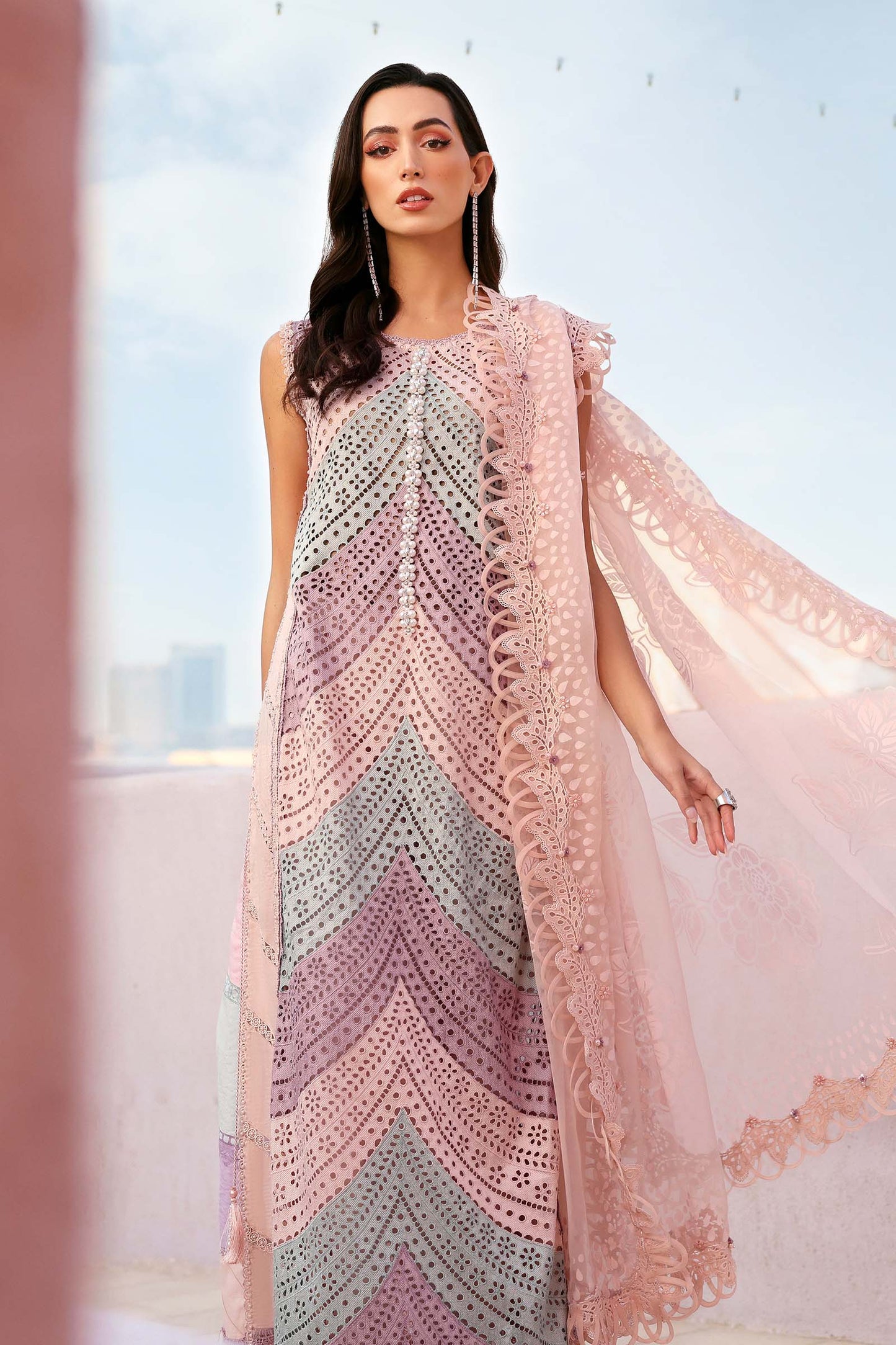 Embroidered Lawn Suit