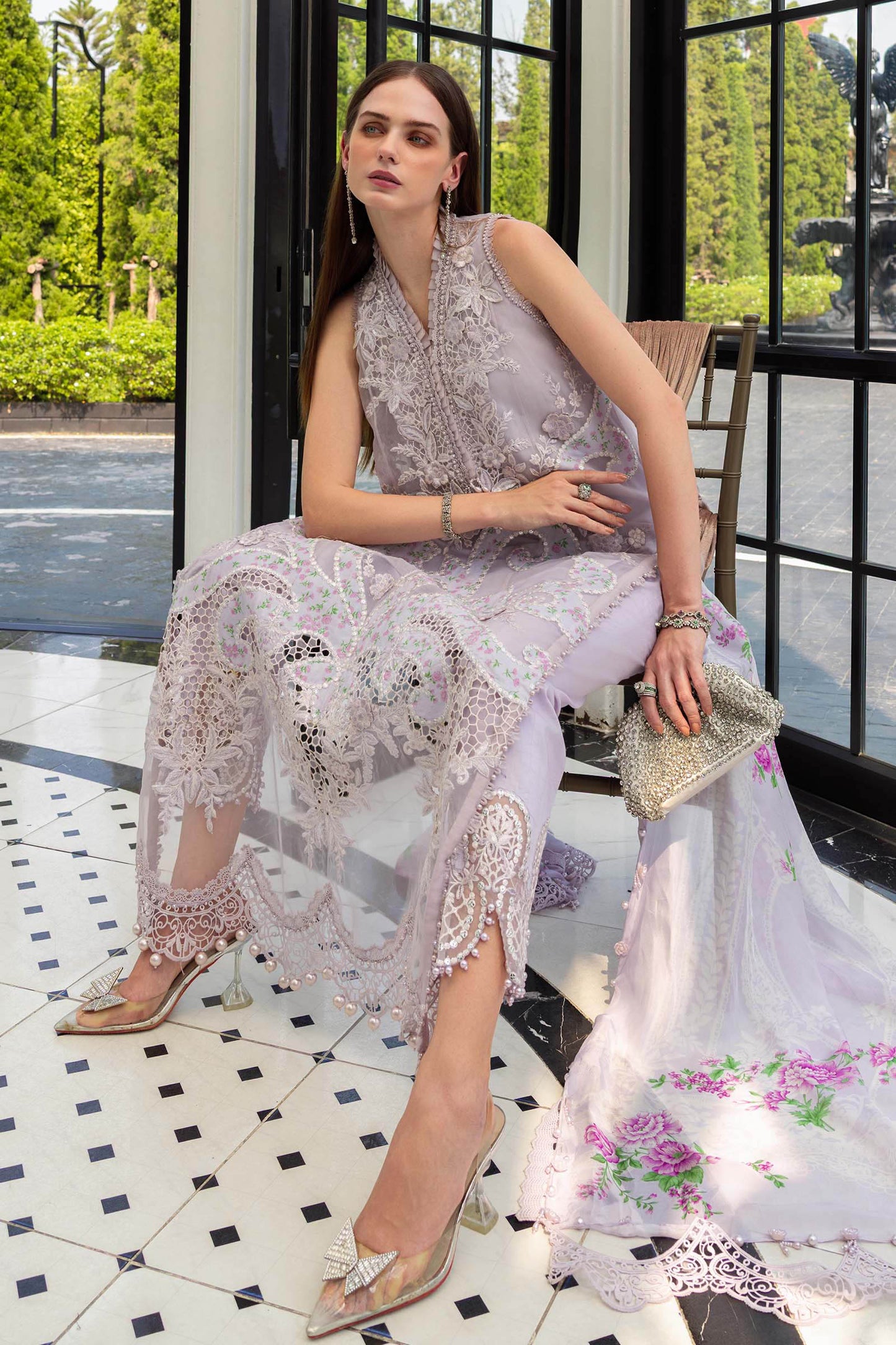 3 Piece Embroidered Lawn Suit
