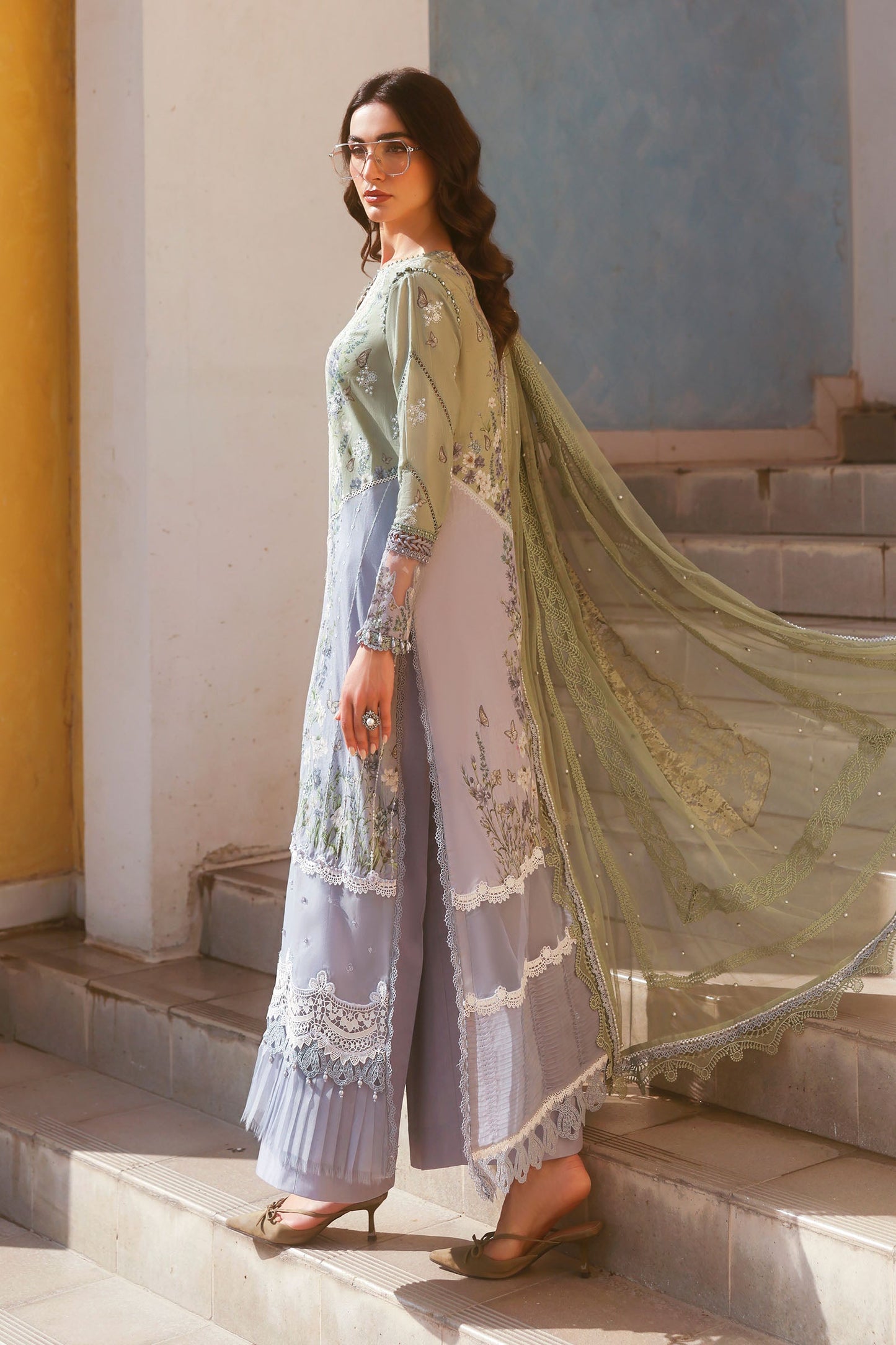 Embroidered Lawn Suit