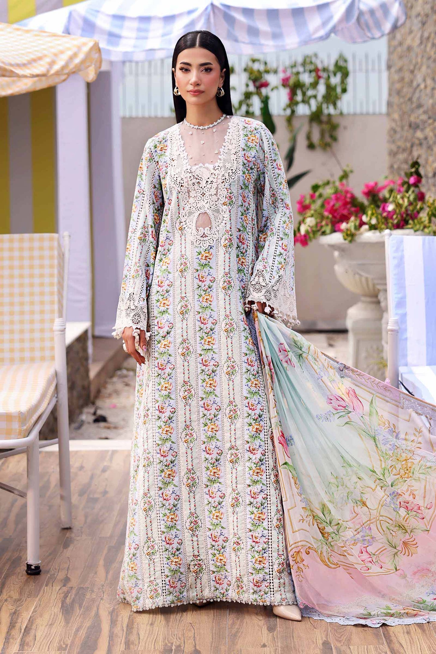 3 Piece Embroidered Lawn Suit