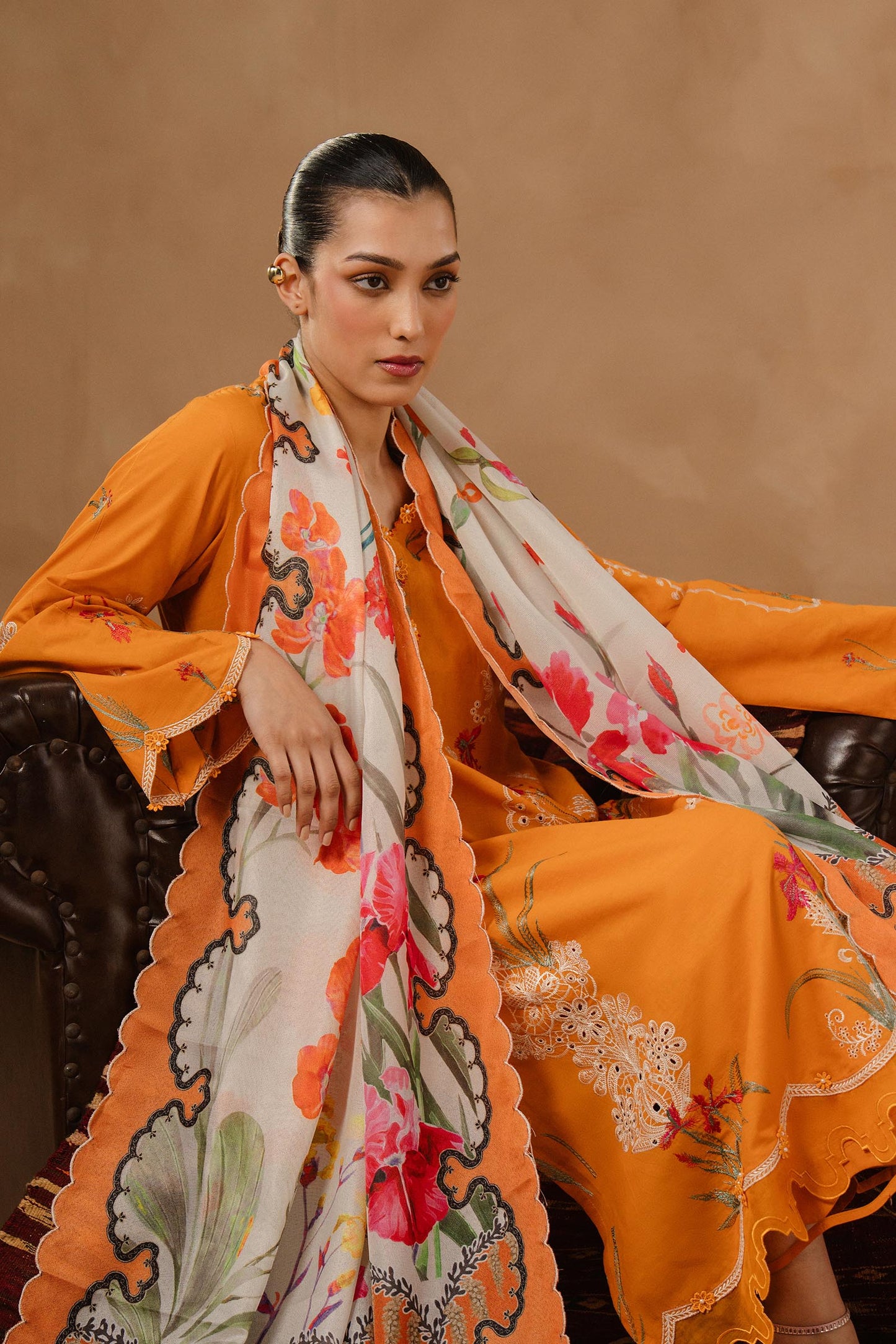 Muzlin Lawn 3 Piece Suit