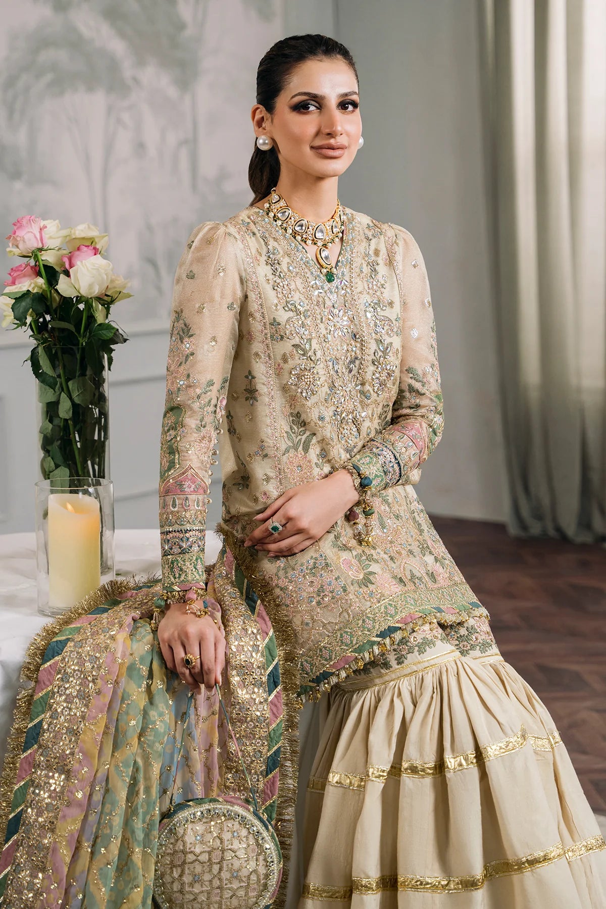 EMBROIDERED MASURI CH12-04