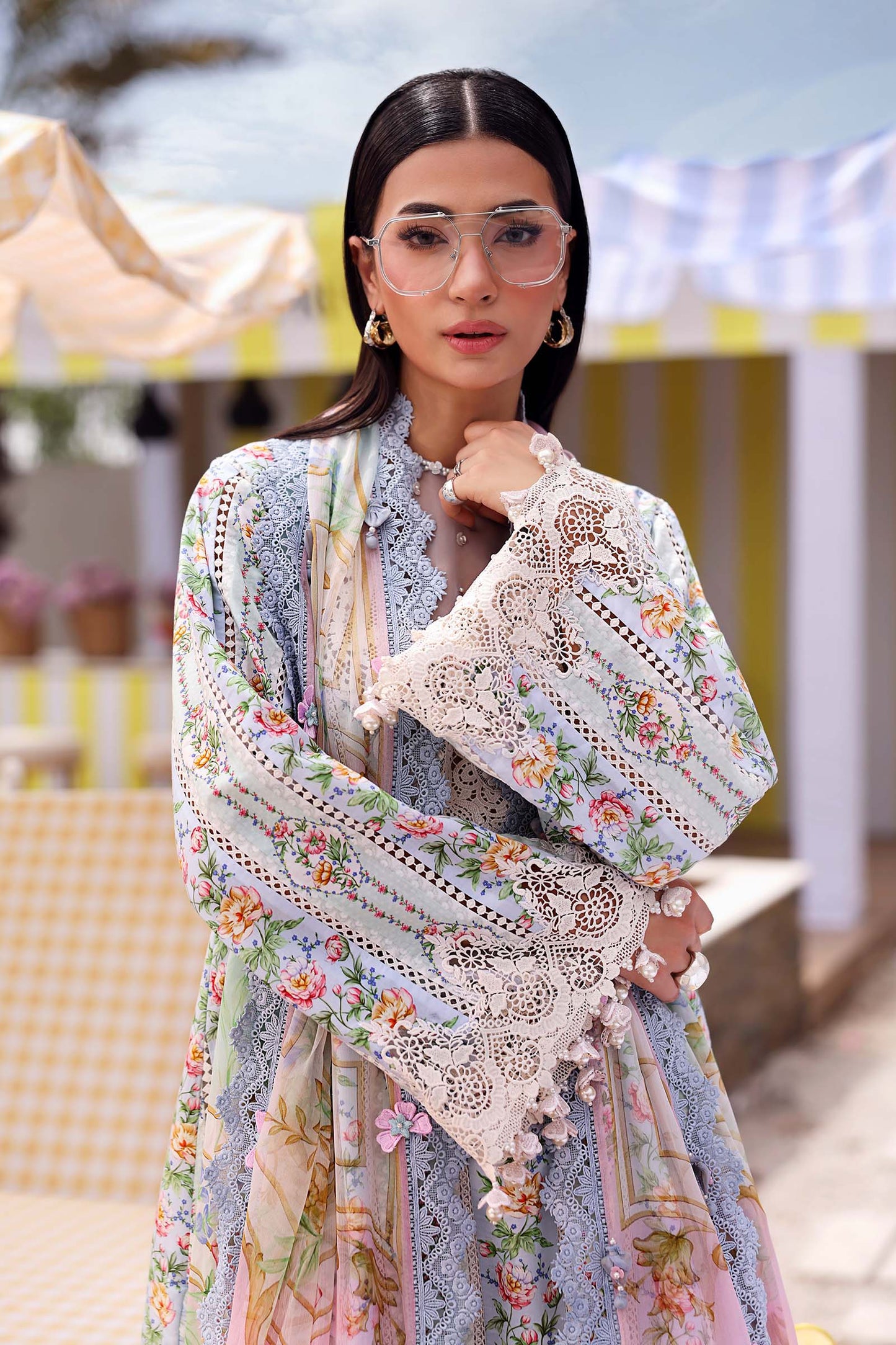 3 Piece Embroidered Lawn Suit